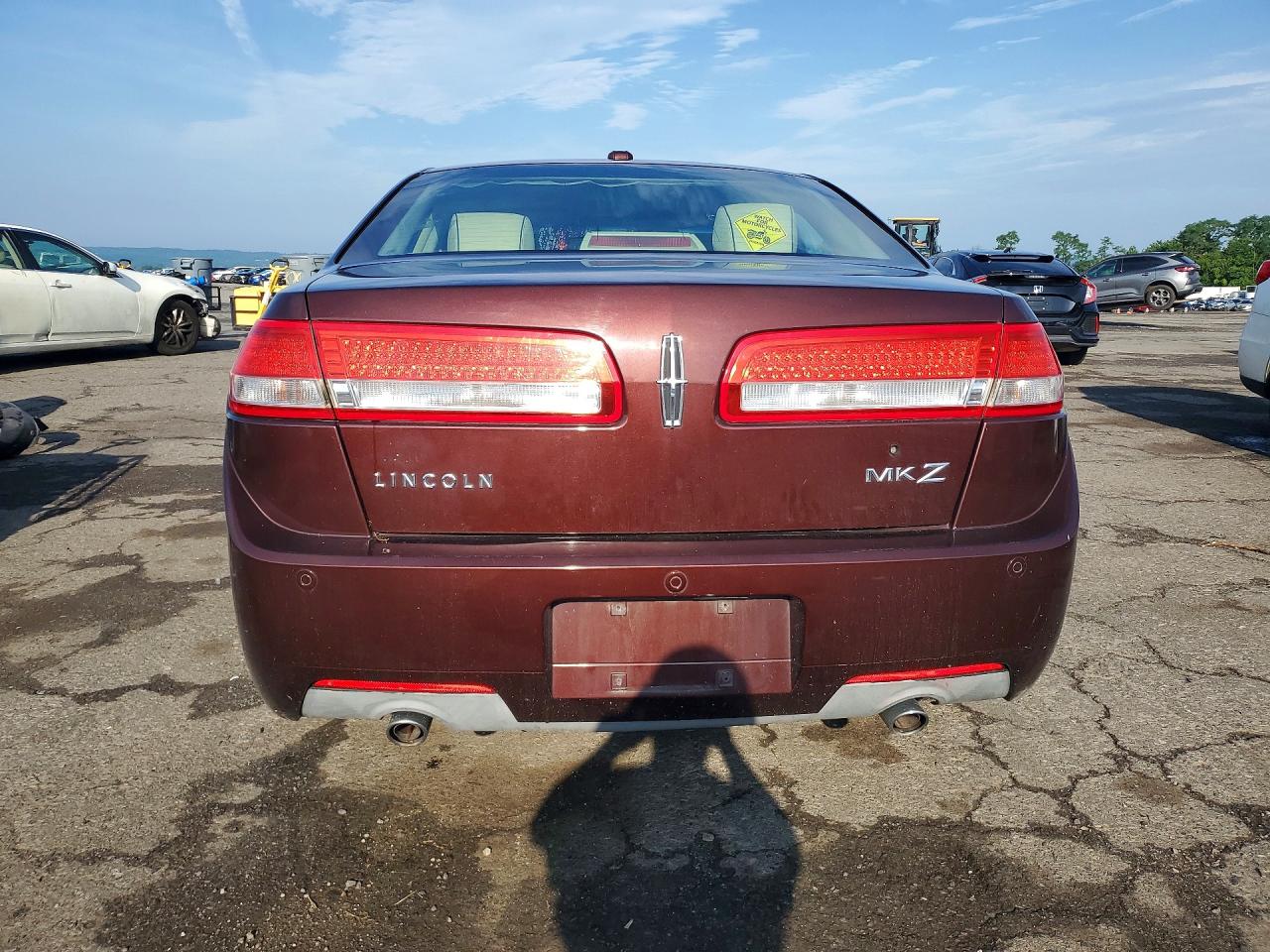 2012 Lincoln Mkz Maroon vin: 3LNHL2GC3CR808946