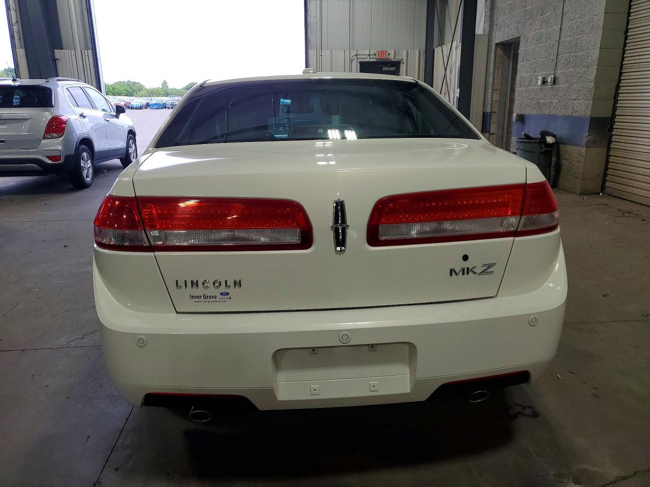 2012 Lincoln Mkz White vin: 3LNHL2GC3CR816223