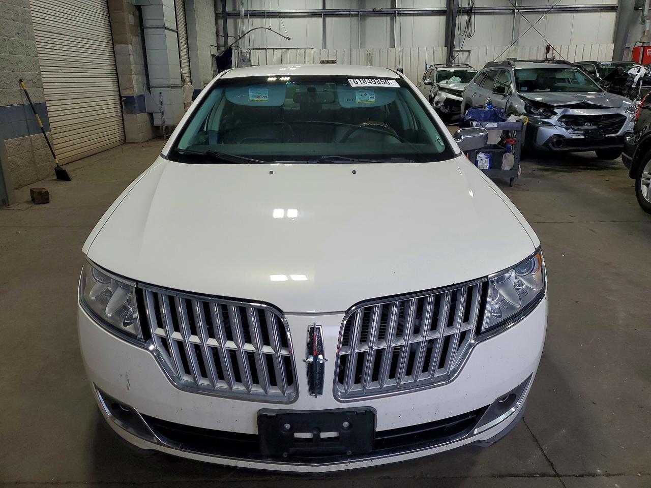 2012 Lincoln Mkz White vin: 3LNHL2GC3CR816223