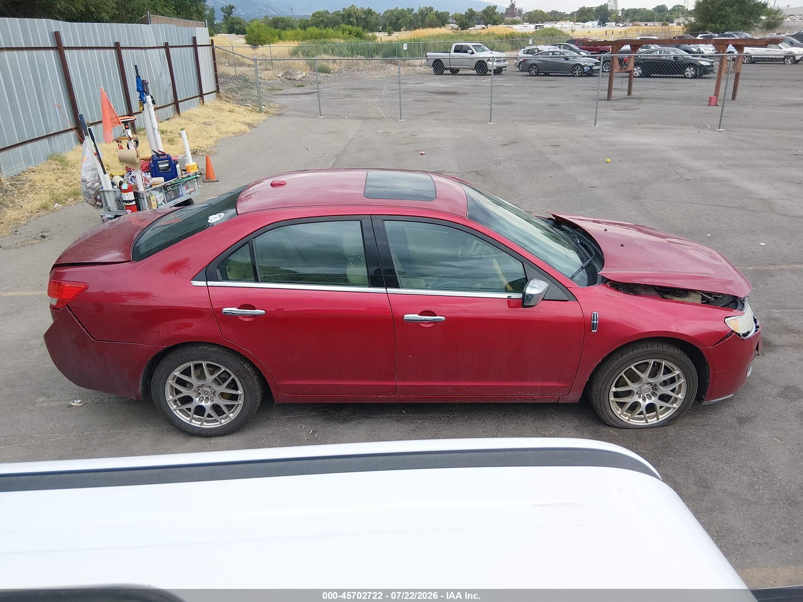 2012 Lincoln Mkz   Red vin: 3LNHL2GC3CR817291