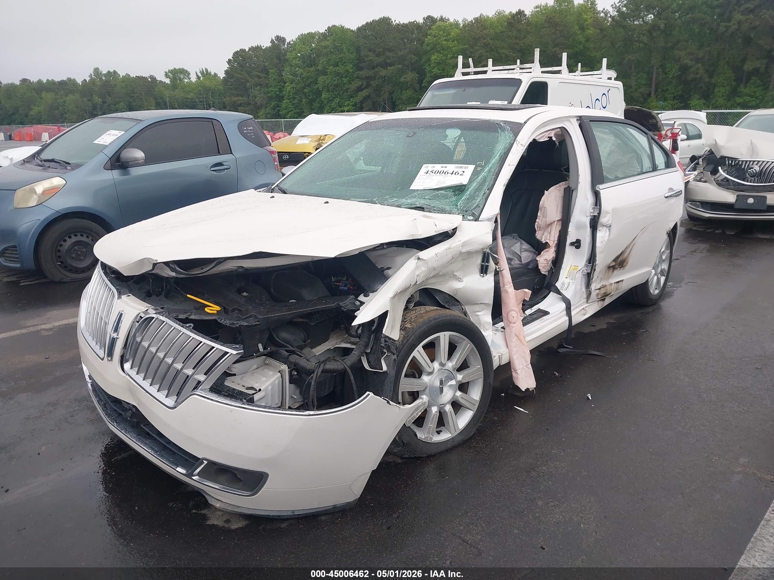 2012 Lincoln Mkz   White vin: 3LNHL2GC3CR824497
