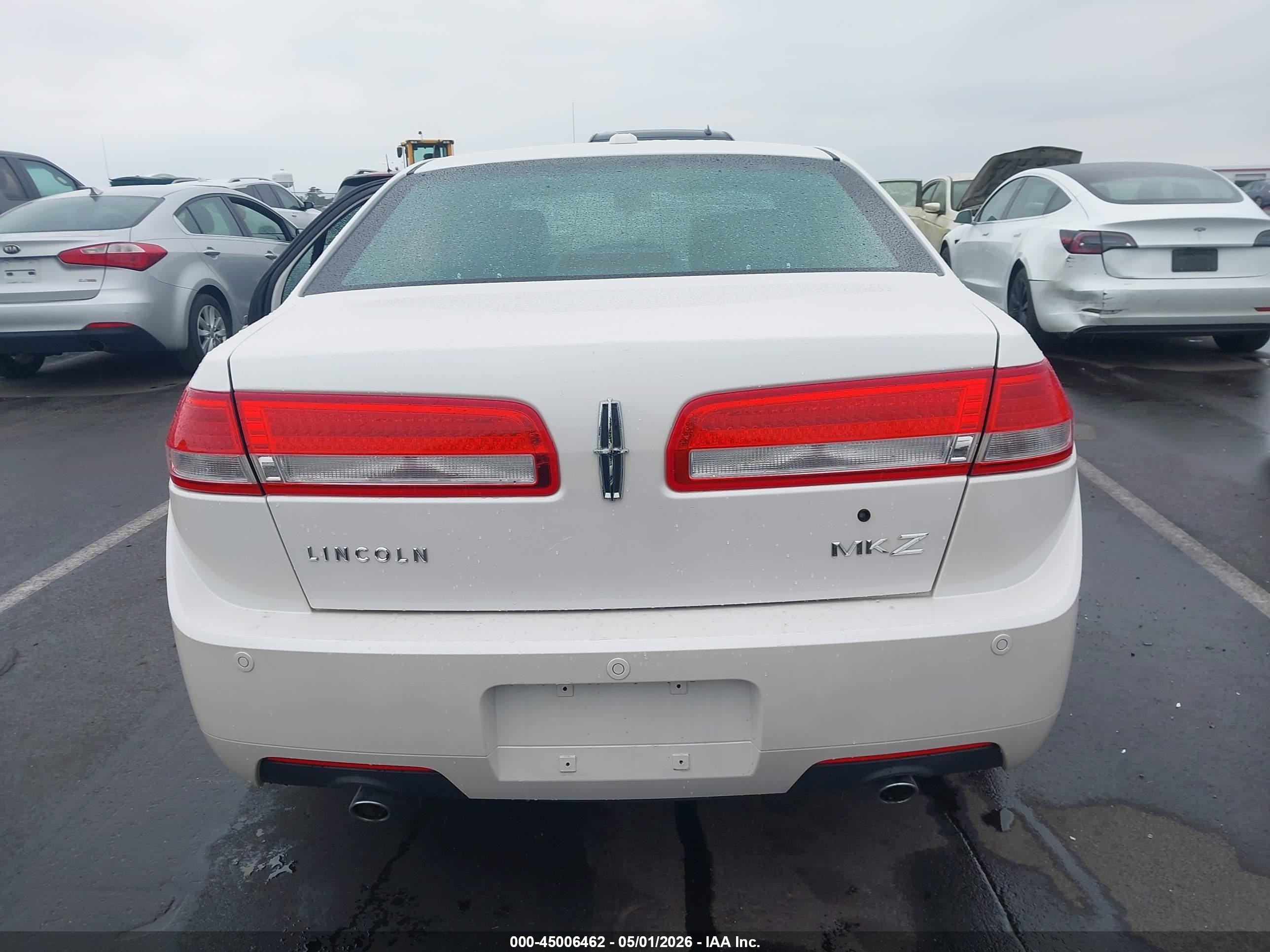 2012 Lincoln Mkz   White vin: 3LNHL2GC3CR824497