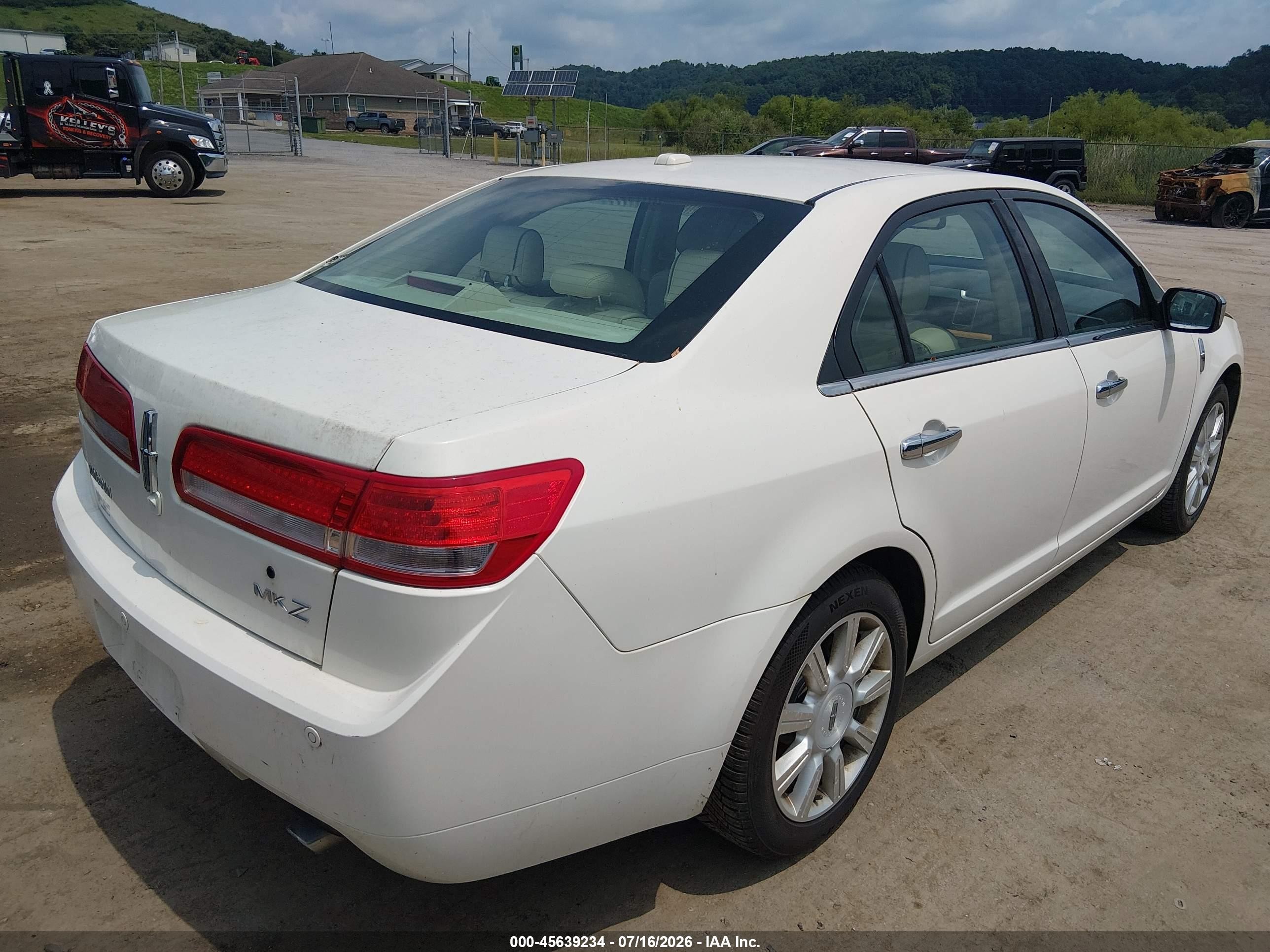 2012 Lincoln Mkz   Белый vin: 3LNHL2GC3CR834124