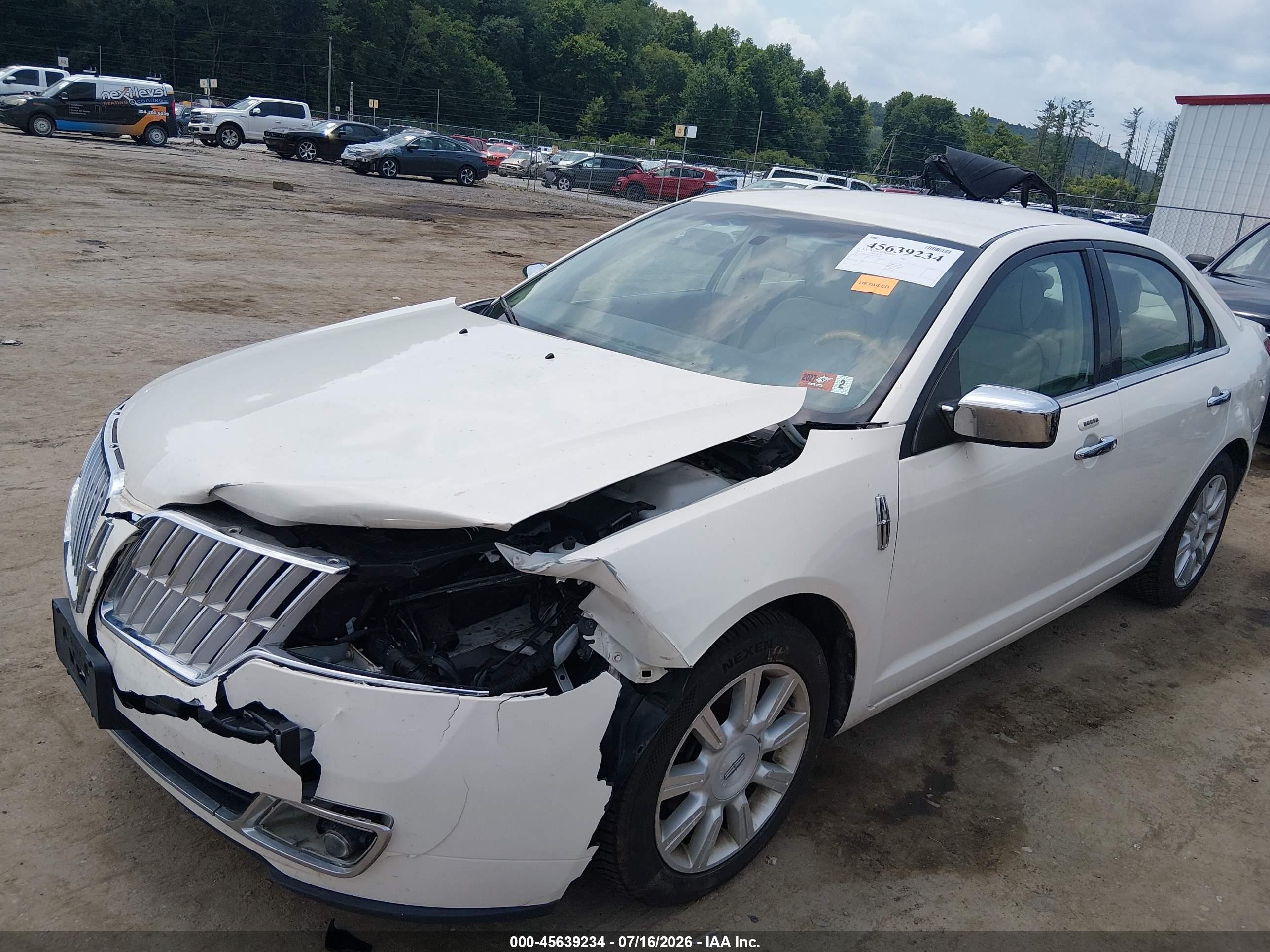 2012 Lincoln Mkz   Белый vin: 3LNHL2GC3CR834124