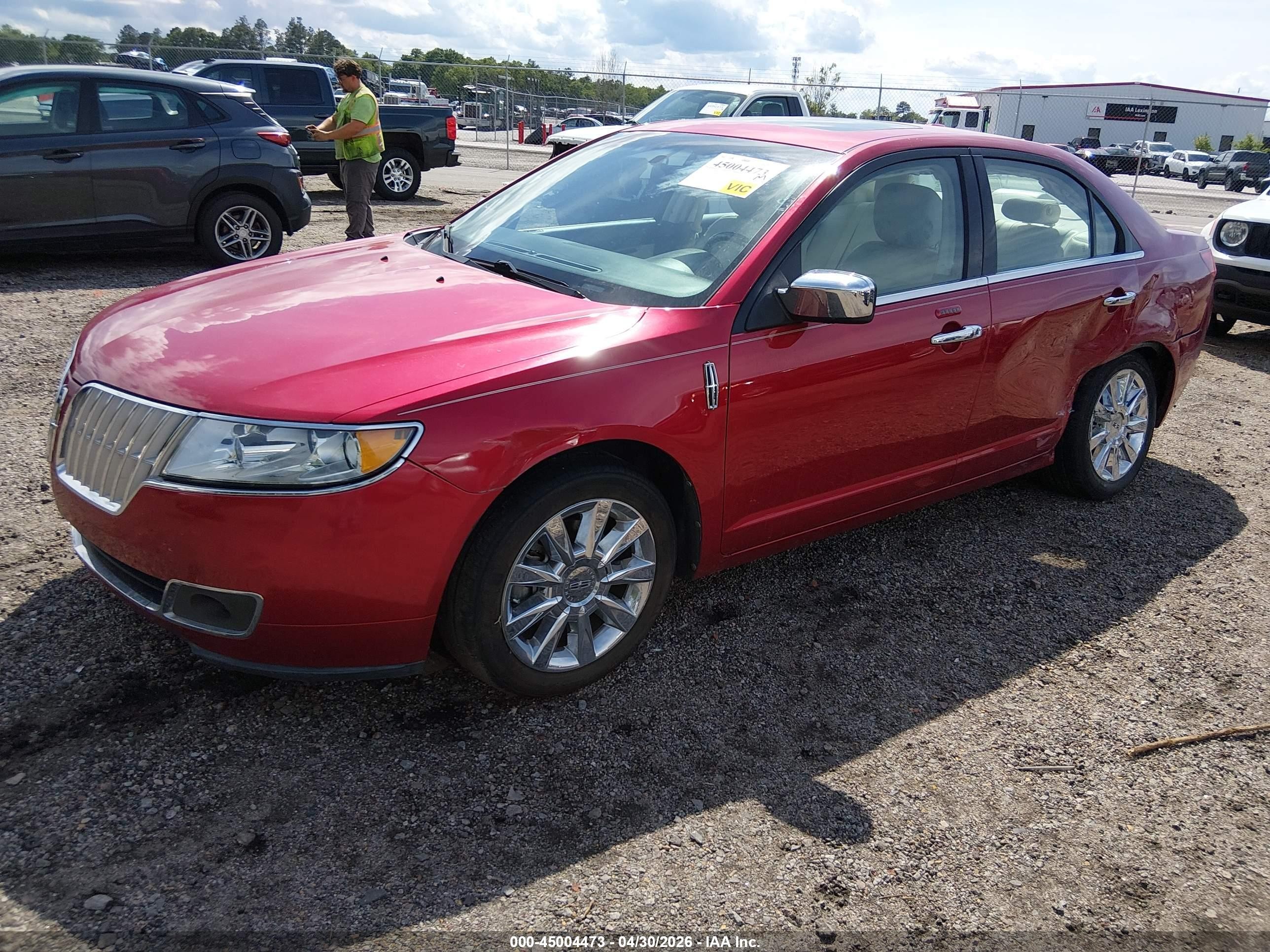 2012 Lincoln Mkz   Red vin: 3LNHL2GC3CR838304