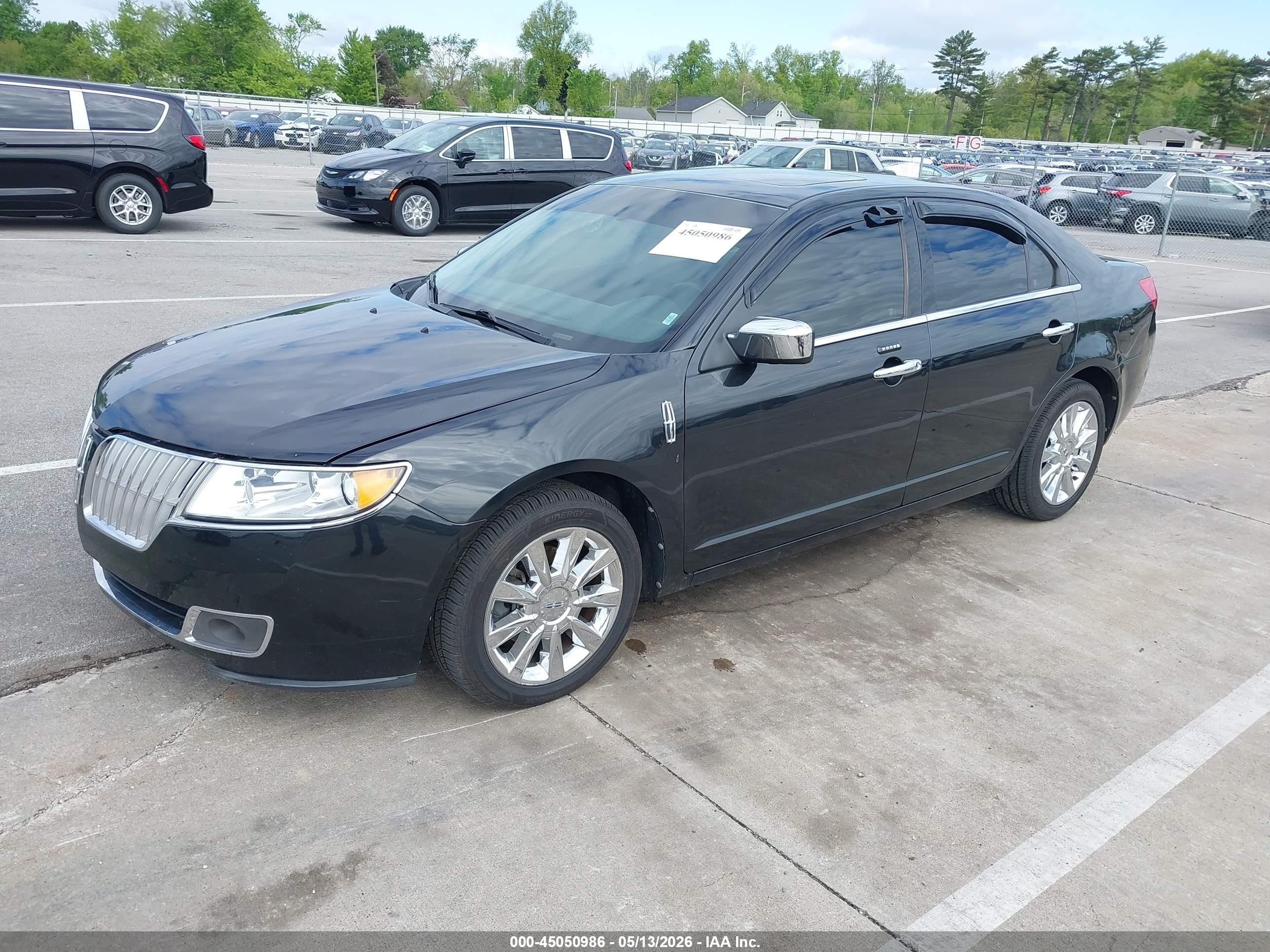 2012 Lincoln Mkz   Black vin: 3LNHL2GC3CR838660