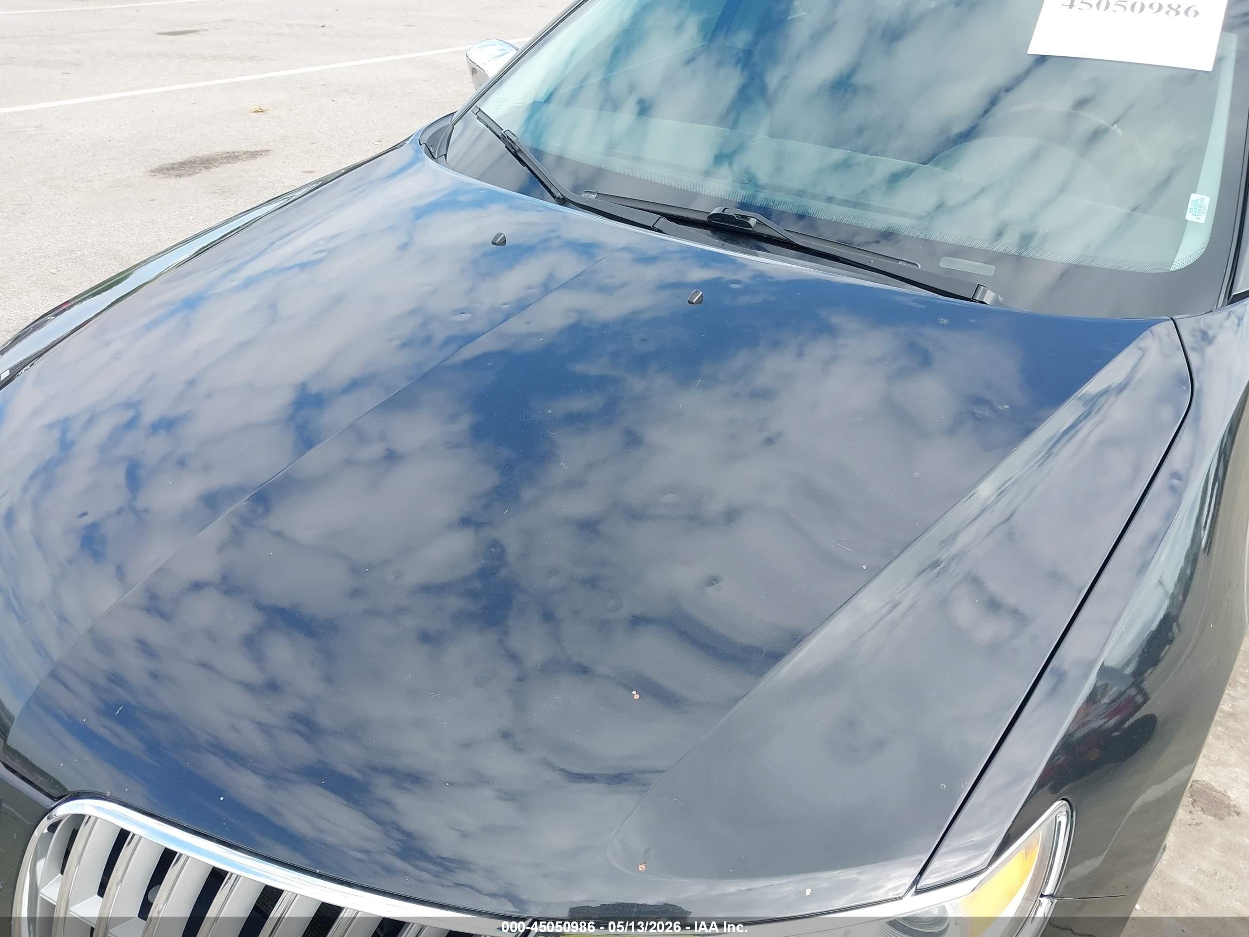 2012 Lincoln Mkz   Black vin: 3LNHL2GC3CR838660