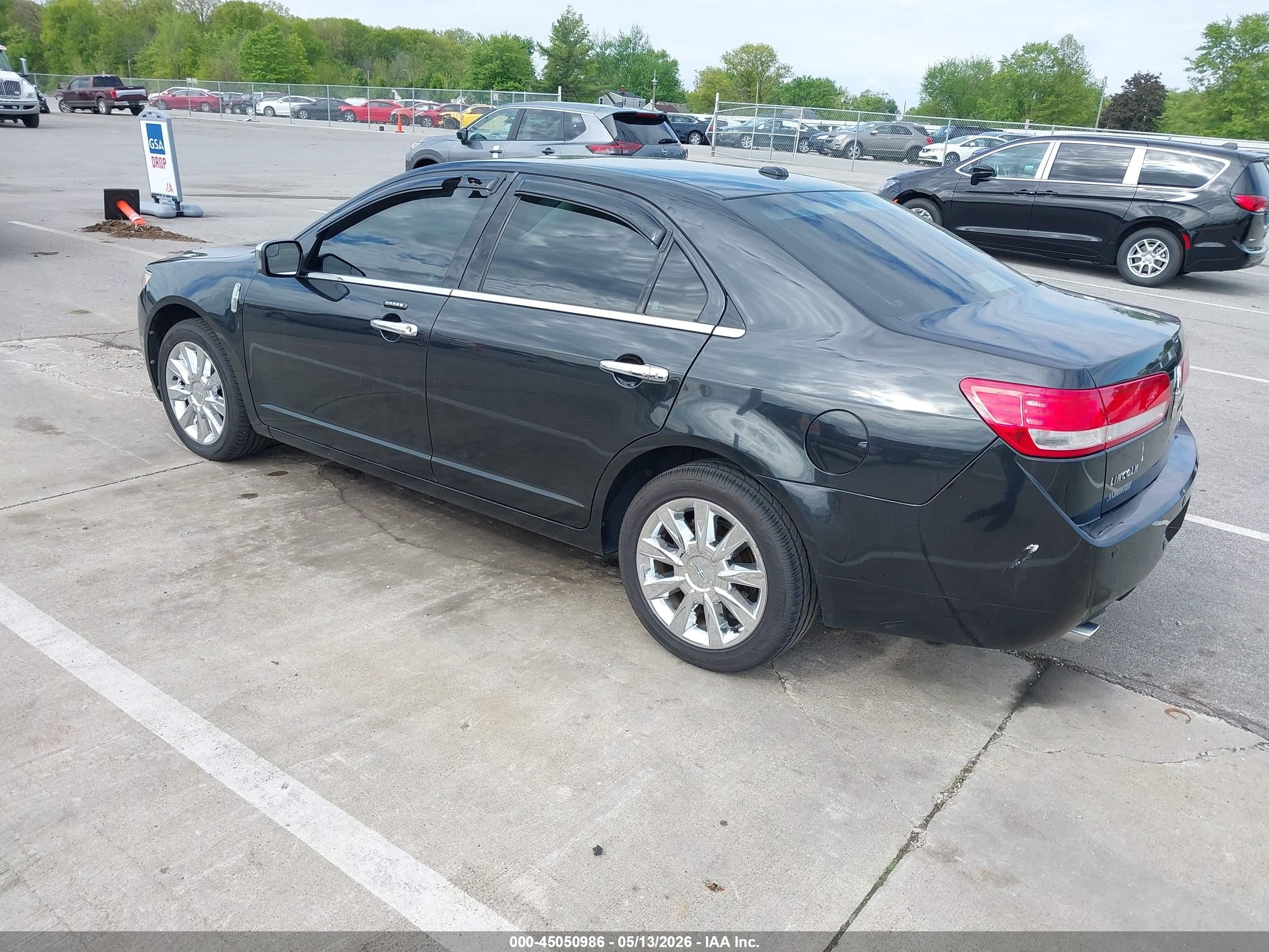 2012 Lincoln Mkz   Black vin: 3LNHL2GC3CR838660