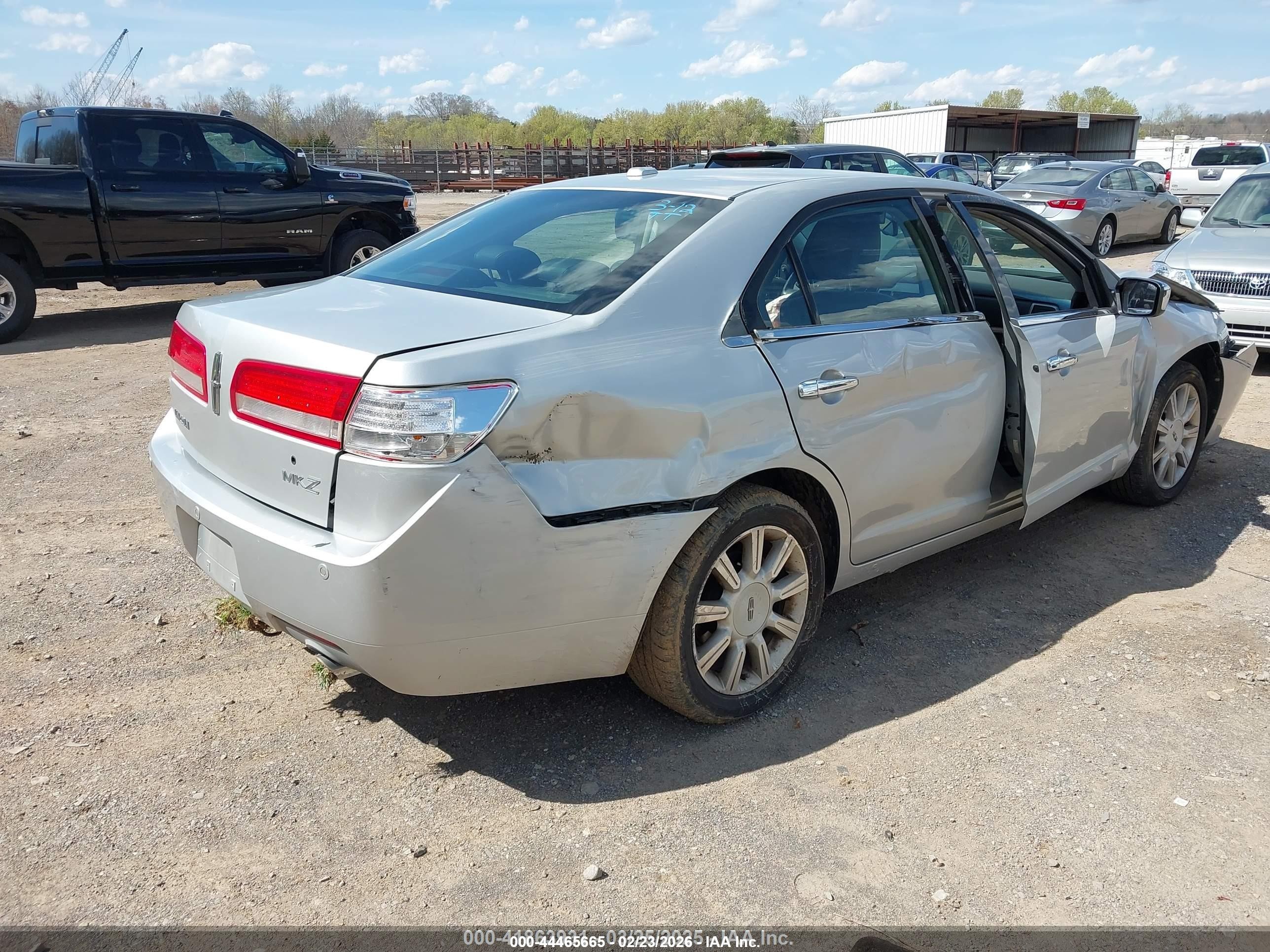 2010 Lincoln Mkz   Silver vin: 3LNHL2GC4AR651828