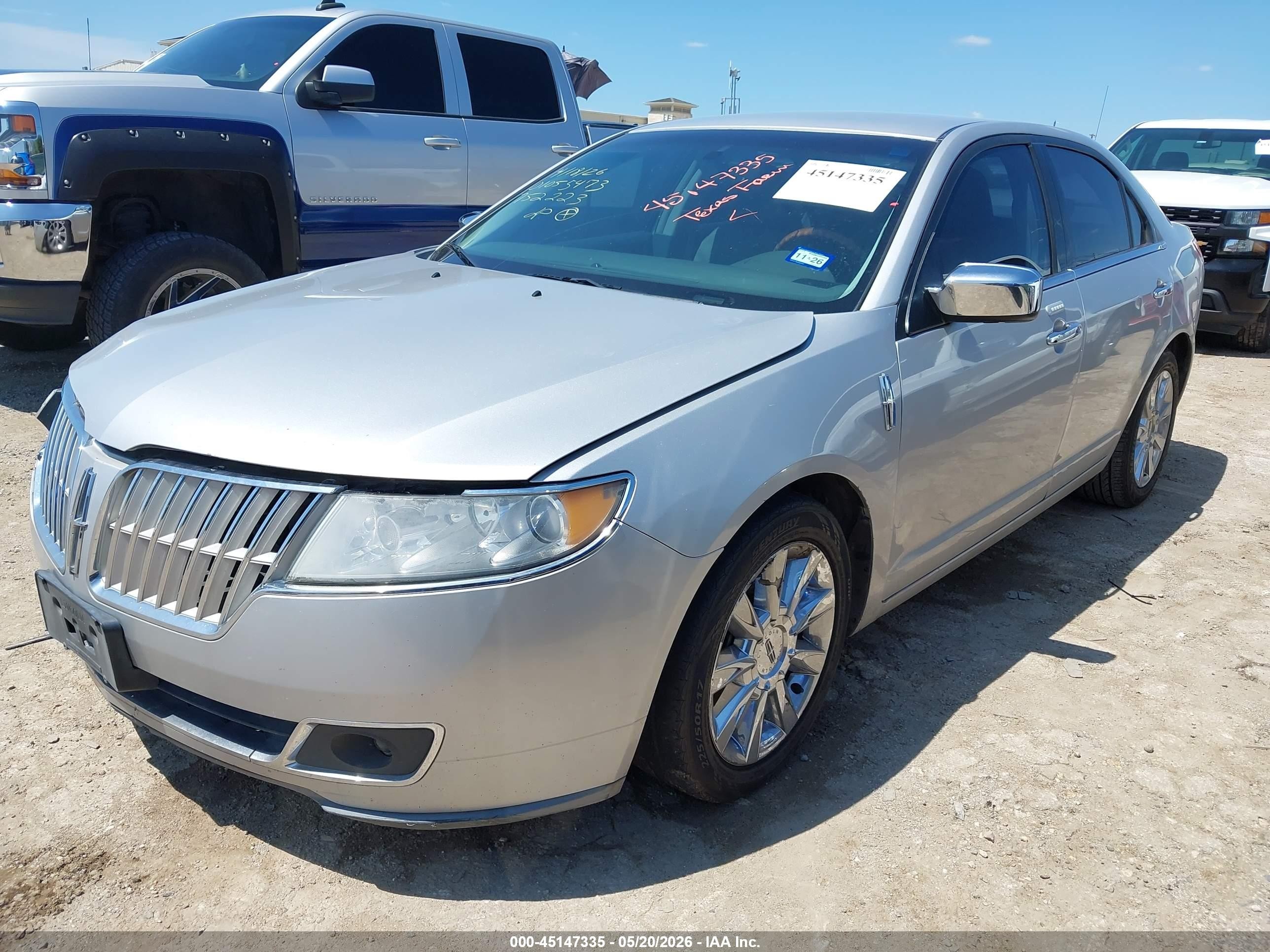 2010 Lincoln Mkz   Silver vin: 3LNHL2GC4AR752223