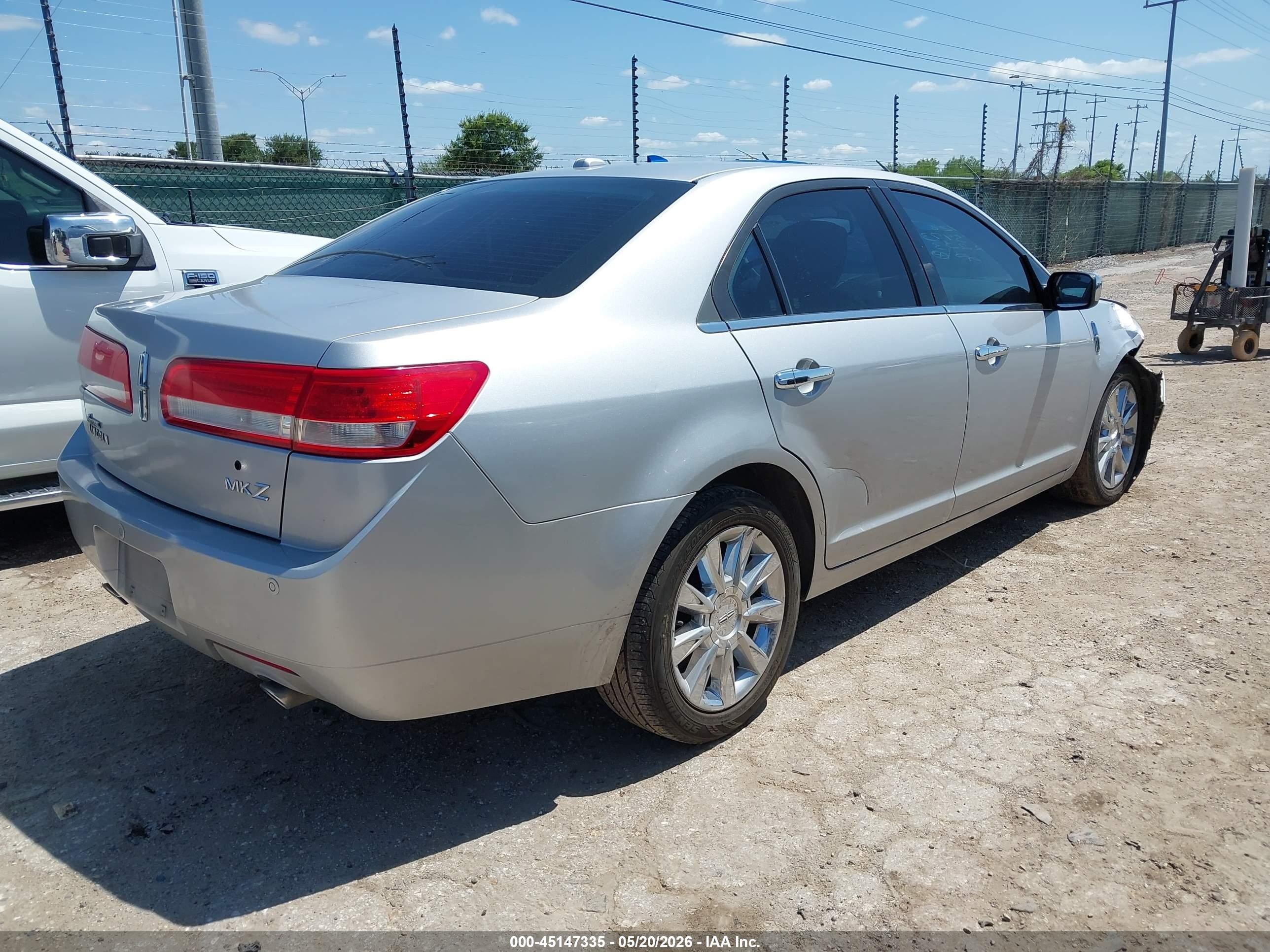 2010 Lincoln Mkz   Silver vin: 3LNHL2GC4AR752223