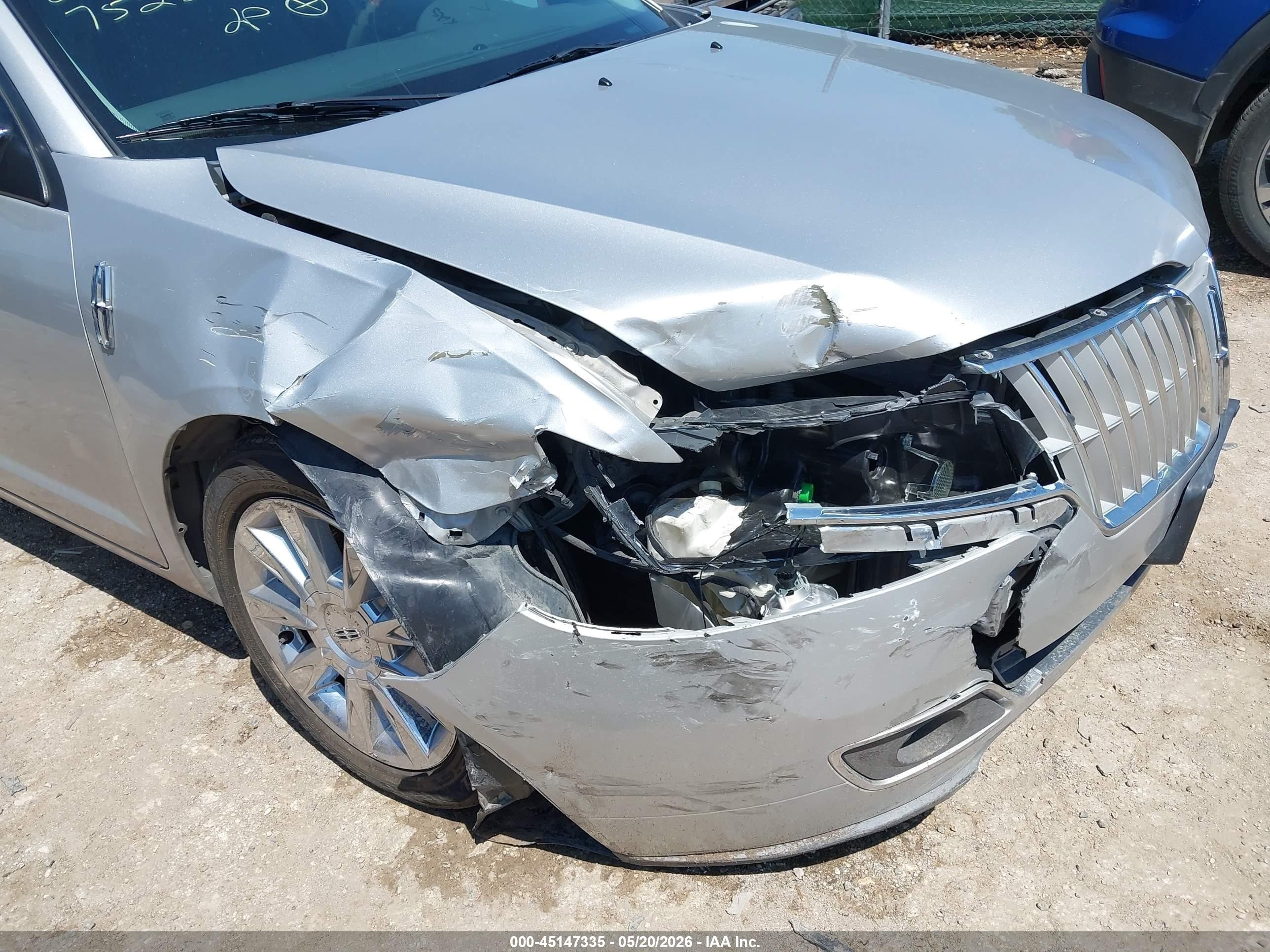 2010 Lincoln Mkz   Silver vin: 3LNHL2GC4AR752223