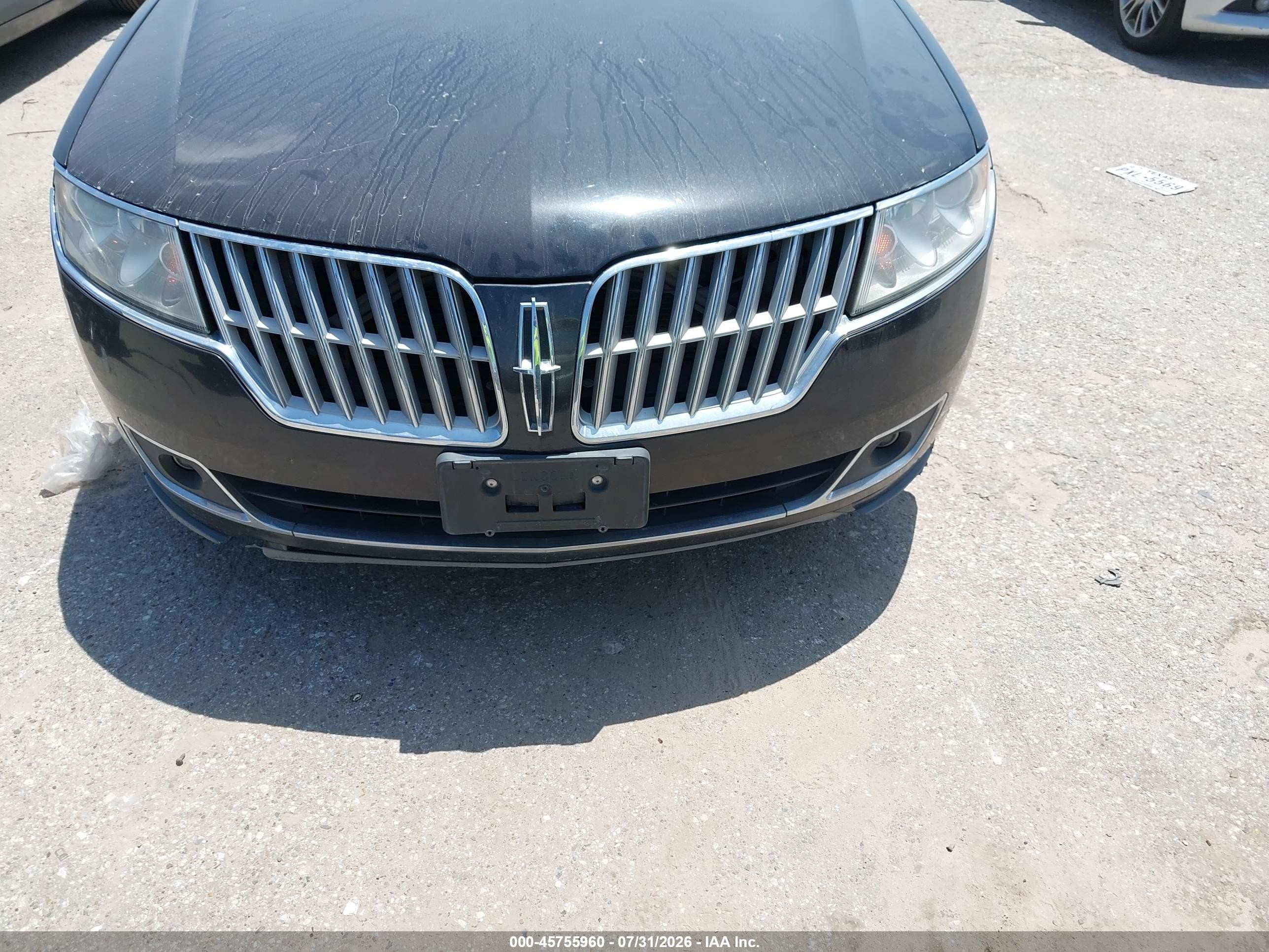 2011 Lincoln Mkz Черный vin: 3LNHL2GC4BR757679