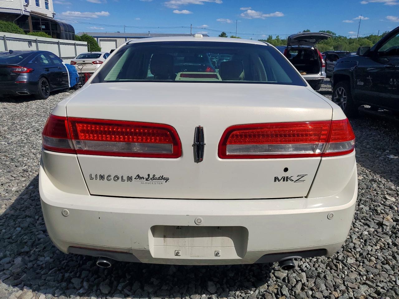 2012 Lincoln Mkz White vin: 3LNHL2GC4CR802167