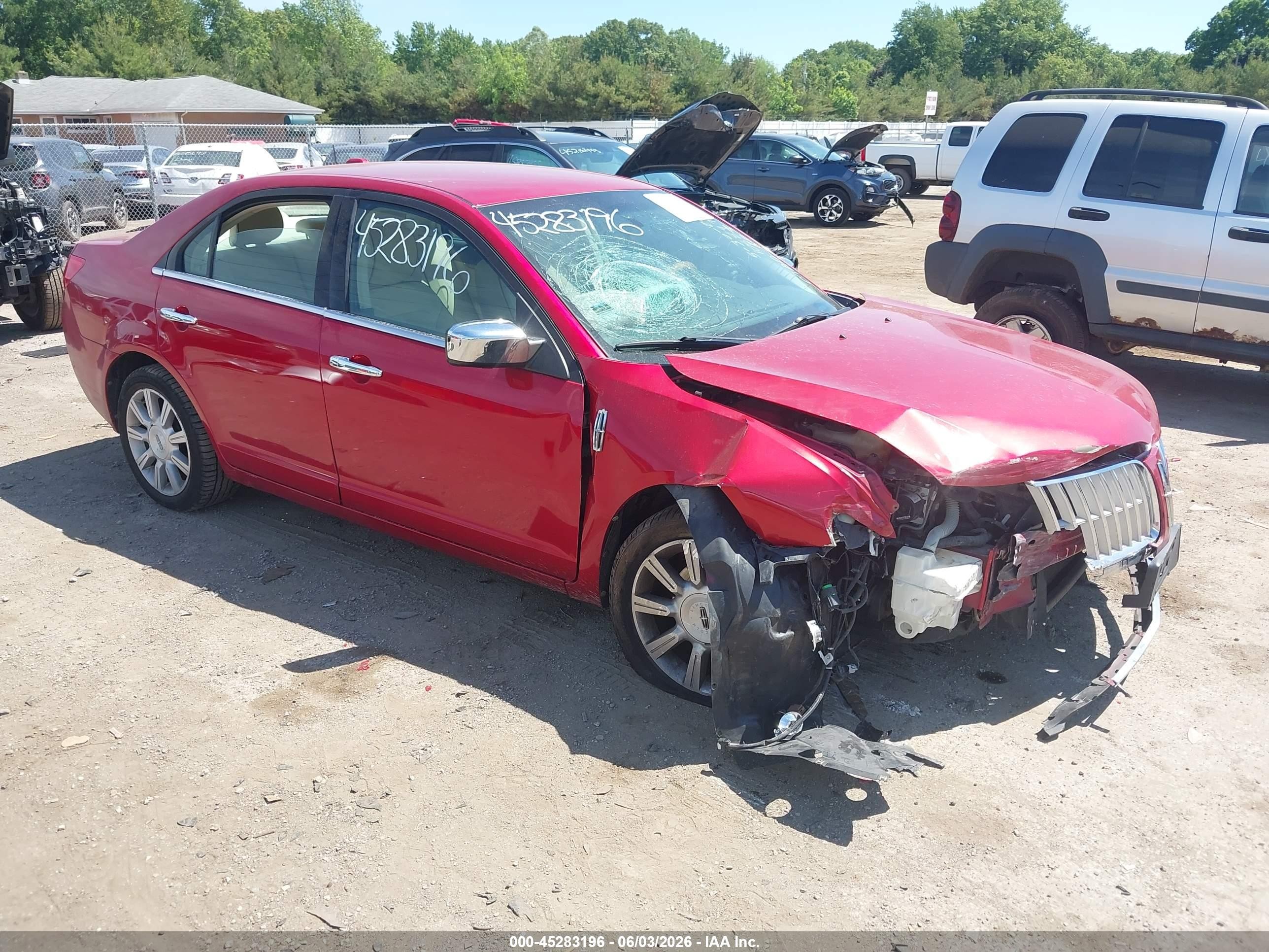 2012 Lincoln Mkz   Red vin: 3LNHL2GC4CR808986