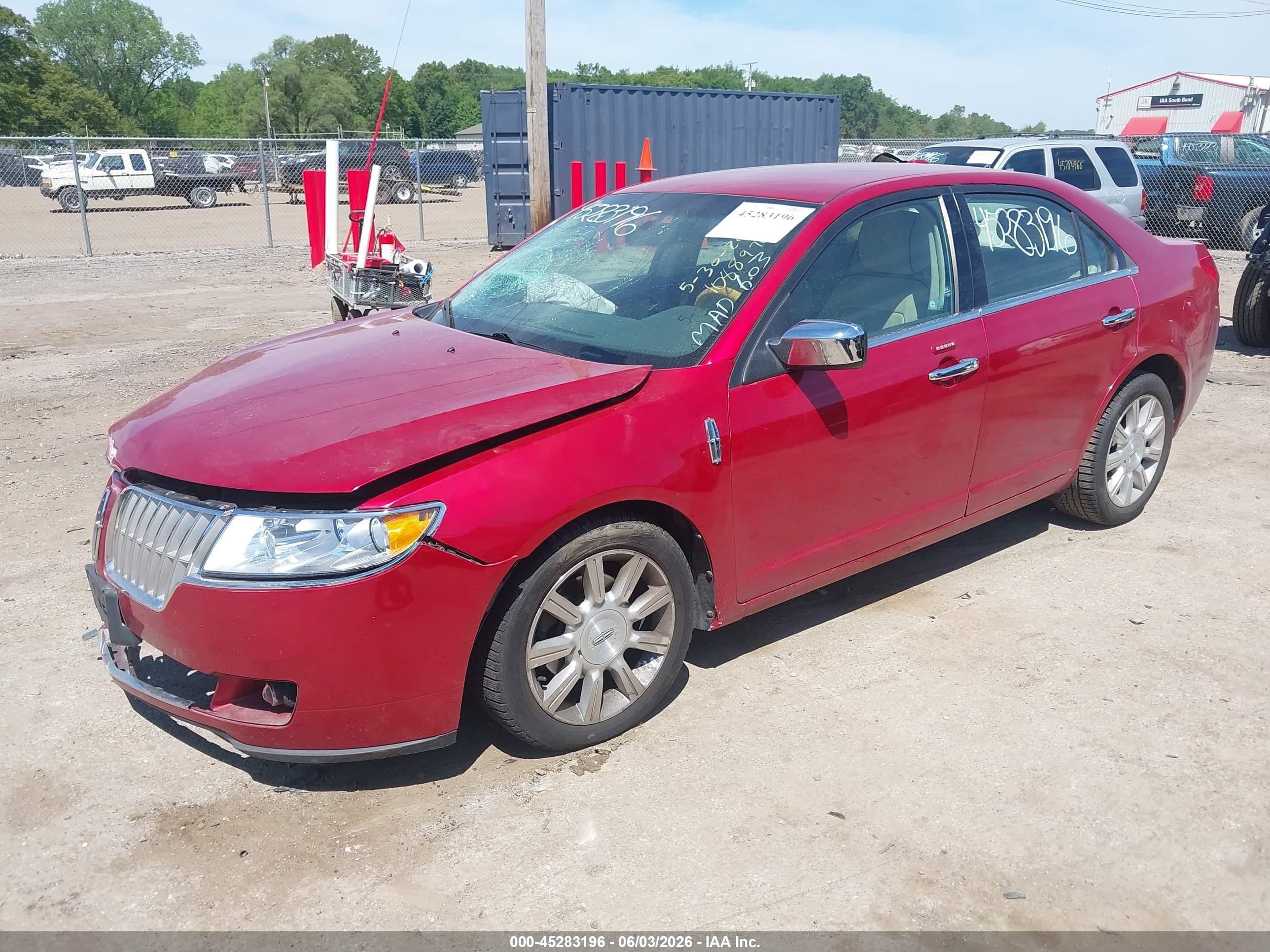 2012 Lincoln Mkz   Красный vin: 3LNHL2GC4CR808986