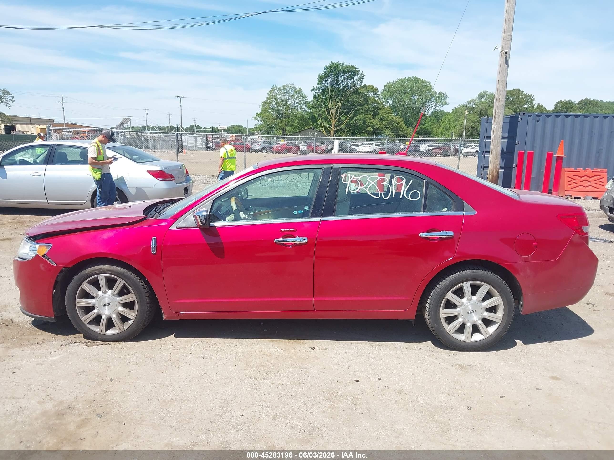 2012 Lincoln Mkz   Красный vin: 3LNHL2GC4CR808986