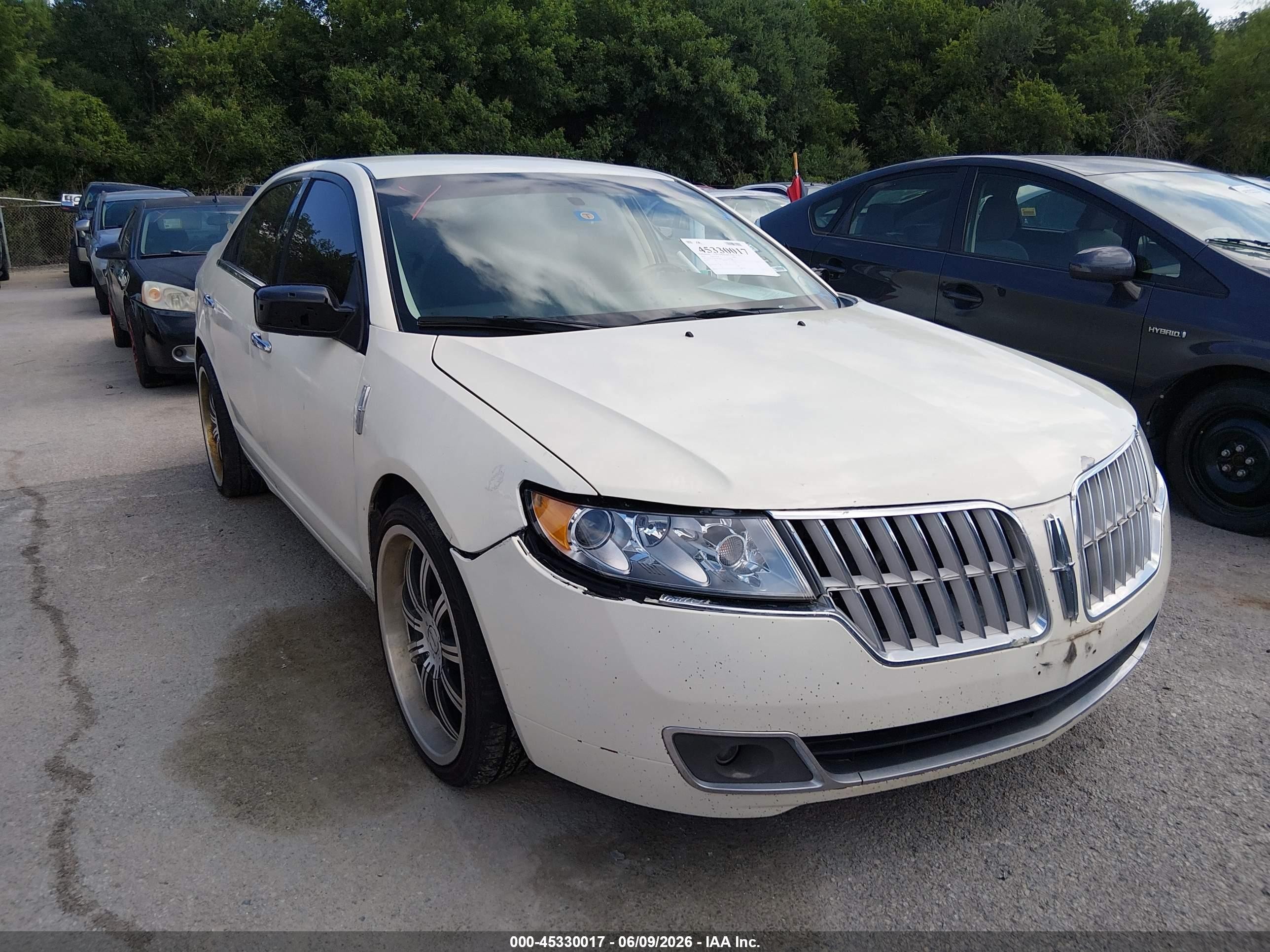 2012 Lincoln Mkz   Champagne vin: 3LNHL2GC4CR815629