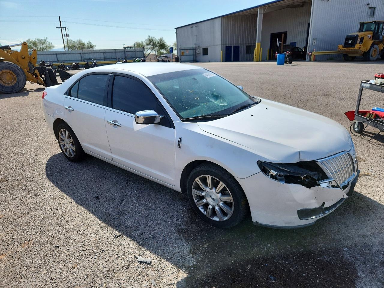 2012 Lincoln Mkz Белый vin: 3LNHL2GC4CR824315