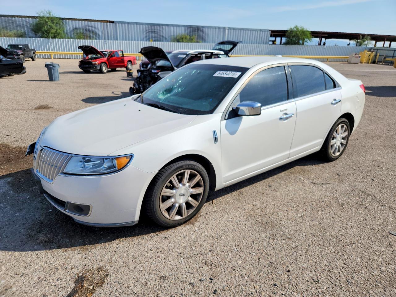 2012 Lincoln Mkz Белый vin: 3LNHL2GC4CR824315