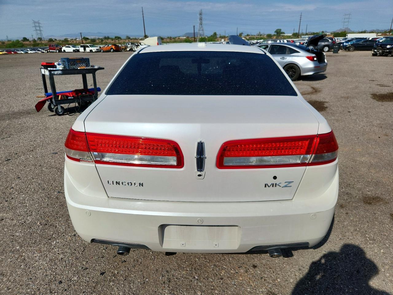 2012 Lincoln Mkz Белый vin: 3LNHL2GC4CR824315