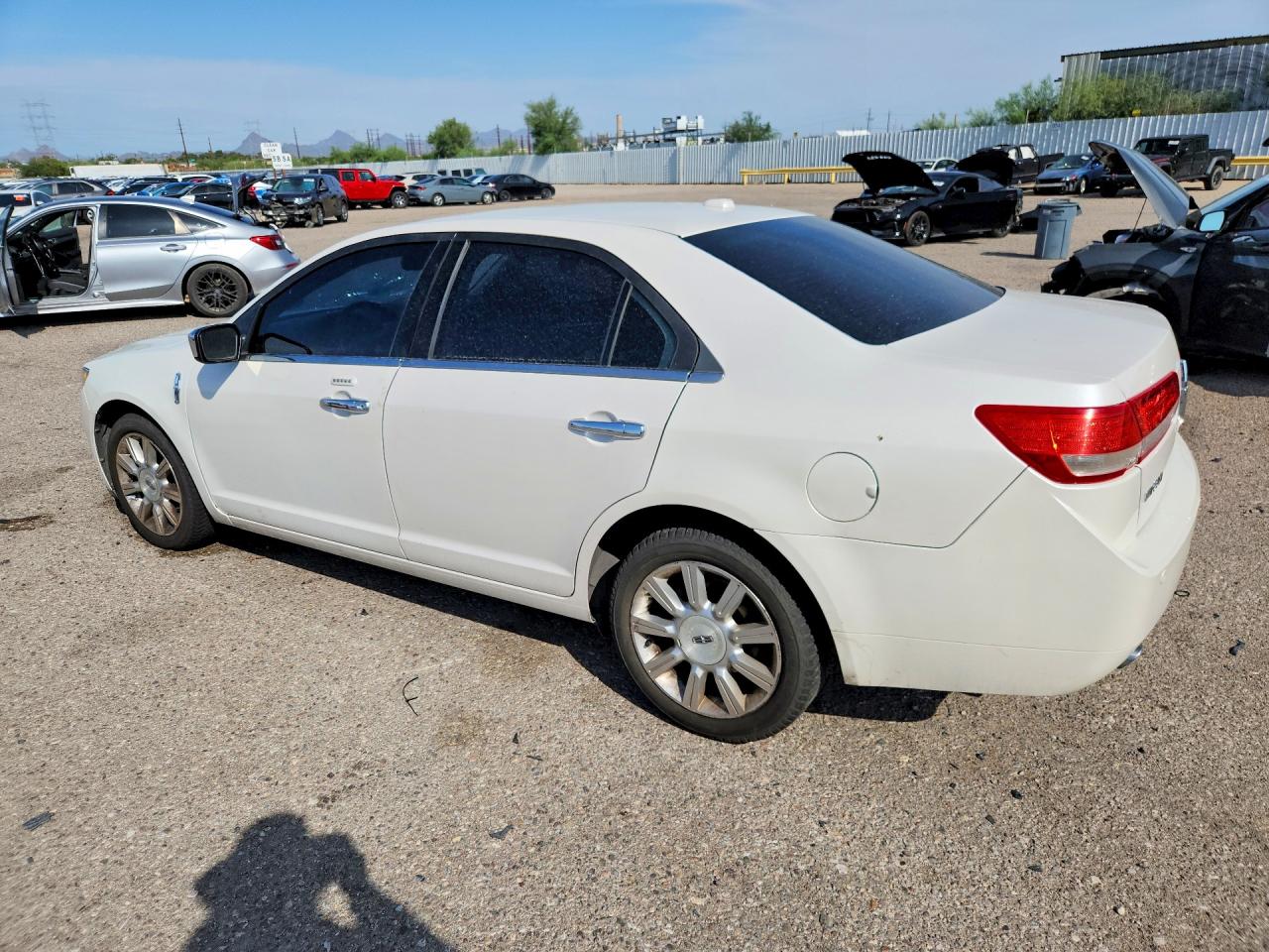 2012 Lincoln Mkz Белый vin: 3LNHL2GC4CR824315