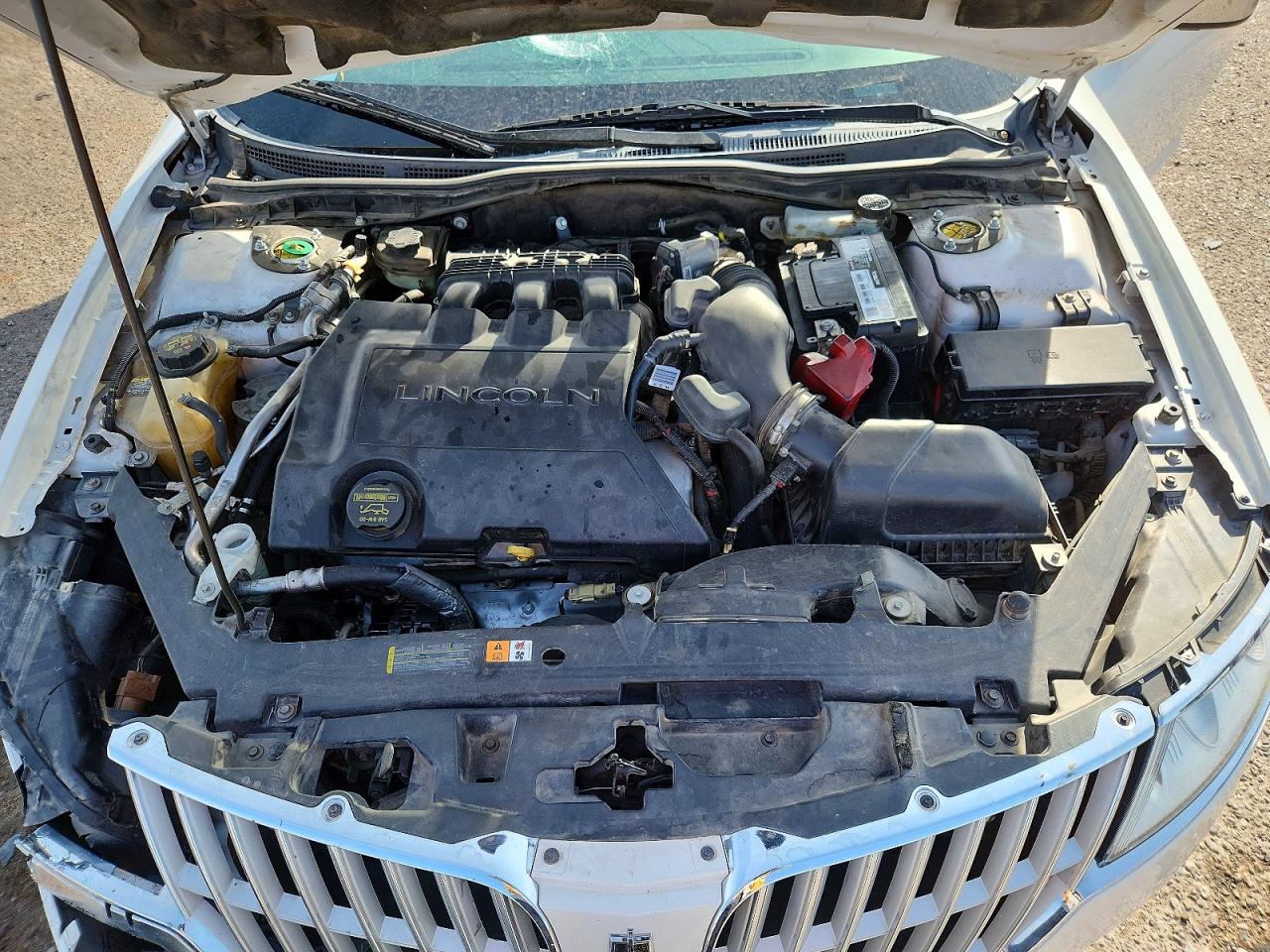 2012 Lincoln Mkz Белый vin: 3LNHL2GC4CR824315