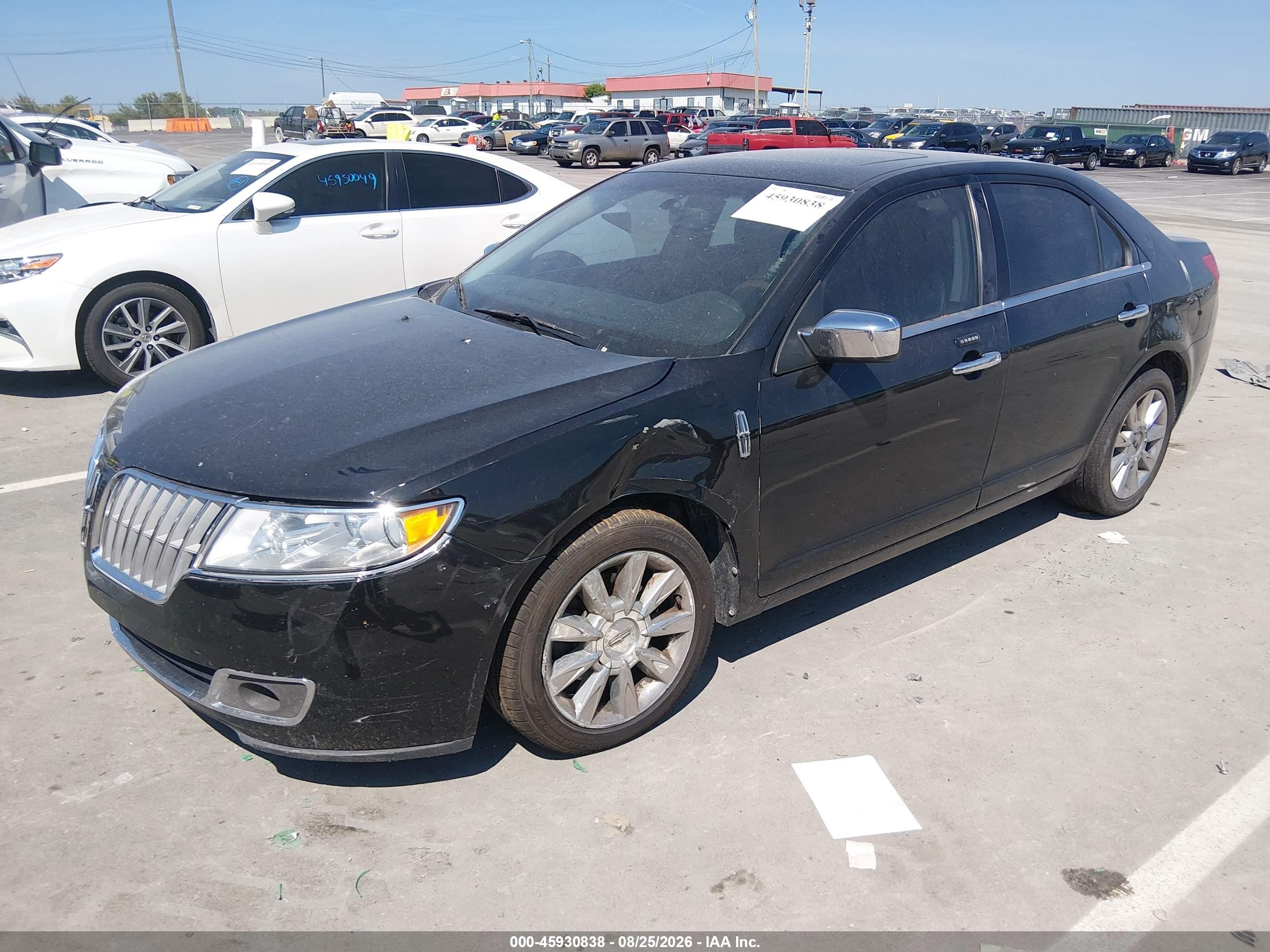 2012 Lincoln Mkz Black vin: 3LNHL2GC4CR838540