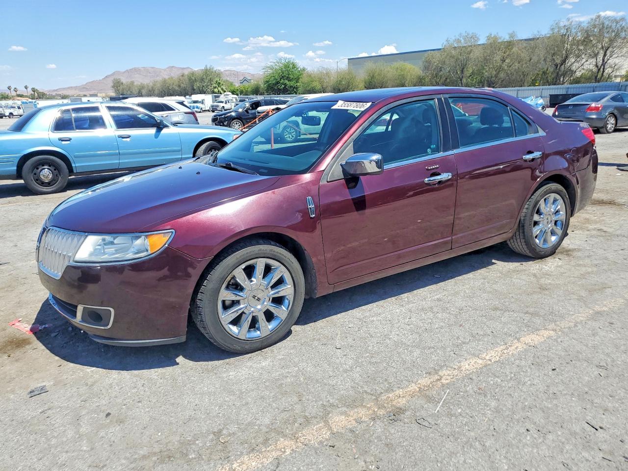 2012 Lincoln Mkz Maroon vin: 3LNHL2GC4CR839672