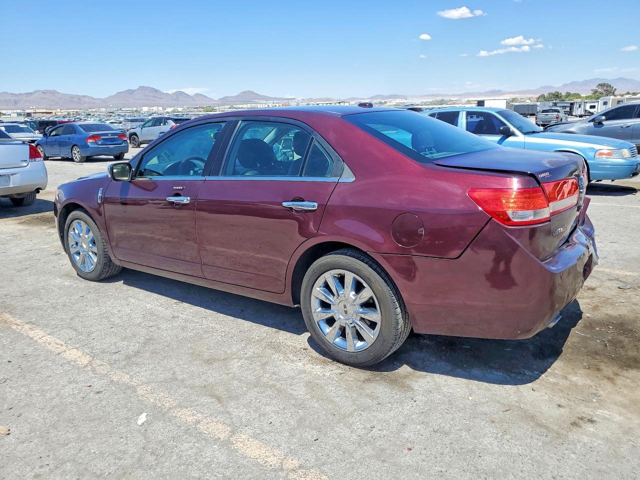 2012 Lincoln Mkz Maroon vin: 3LNHL2GC4CR839672
