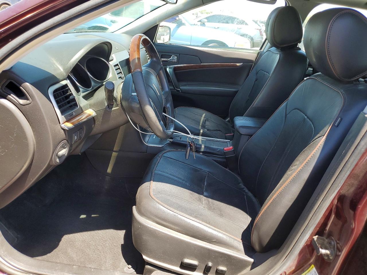 2012 Lincoln Mkz Maroon vin: 3LNHL2GC4CR839672