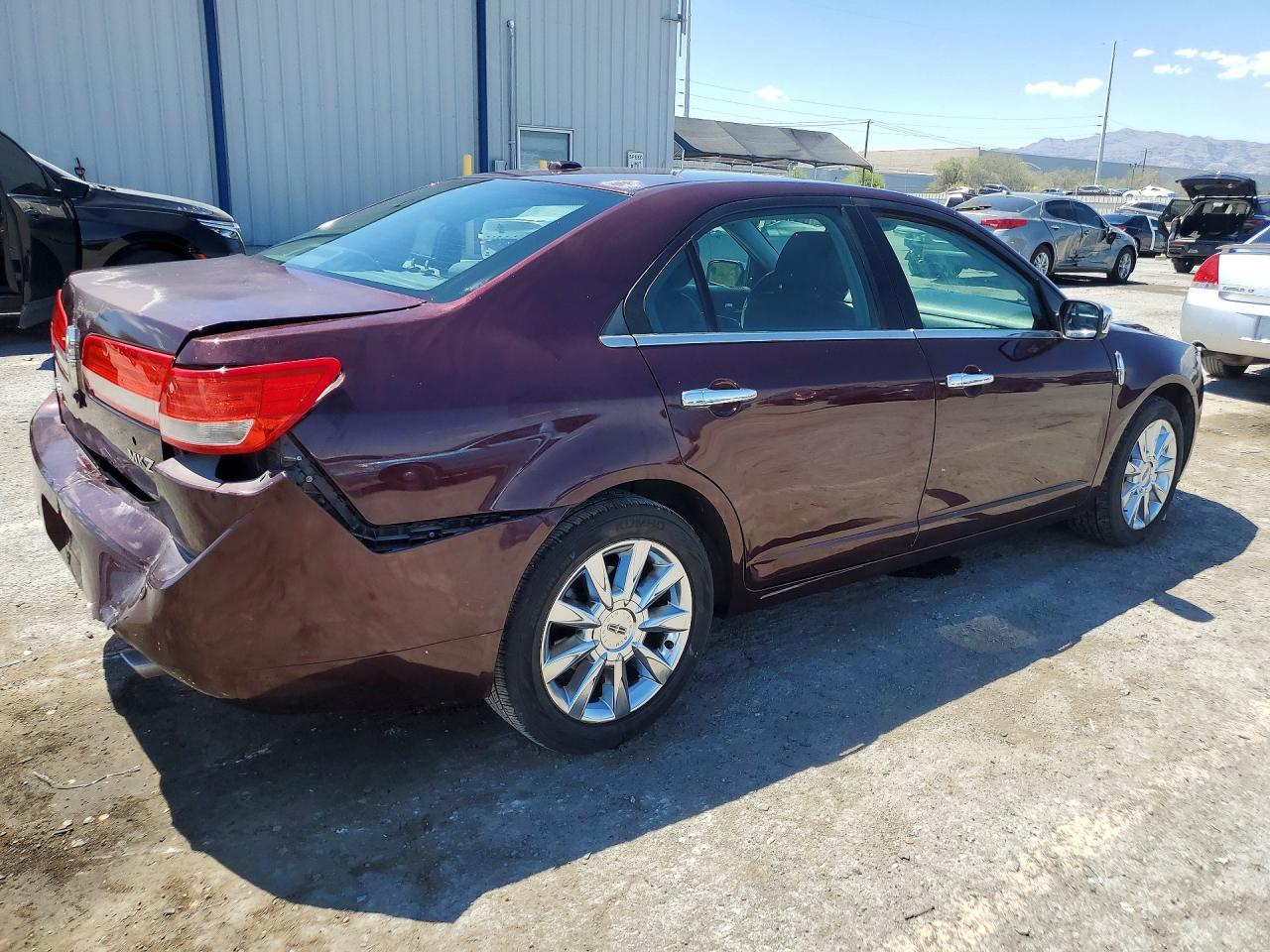 2012 Lincoln Mkz Maroon vin: 3LNHL2GC4CR839672