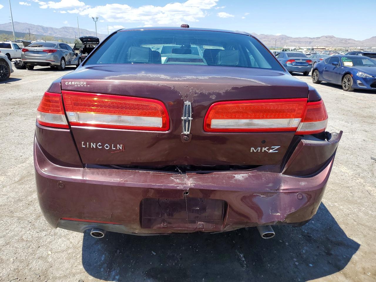 2012 Lincoln Mkz Maroon vin: 3LNHL2GC4CR839672