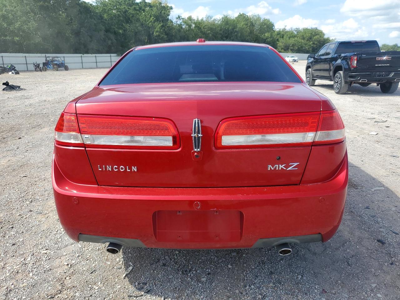2010 Lincoln Mkz Red vin: 3LNHL2GC5AR643091