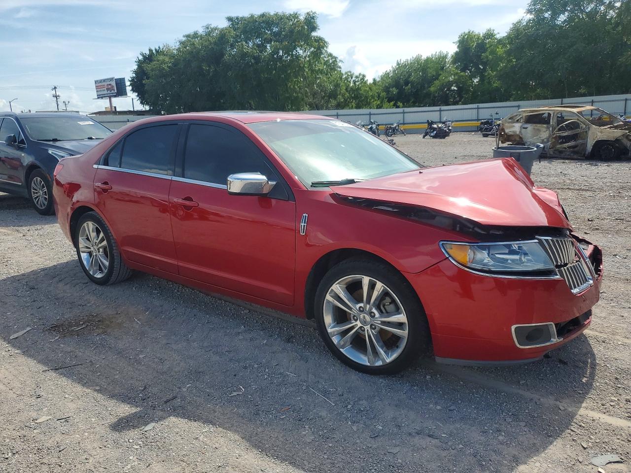 2010 Lincoln Mkz Red vin: 3LNHL2GC5AR643091