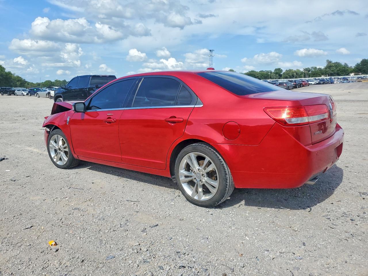 2010 Lincoln Mkz Red vin: 3LNHL2GC5AR643091