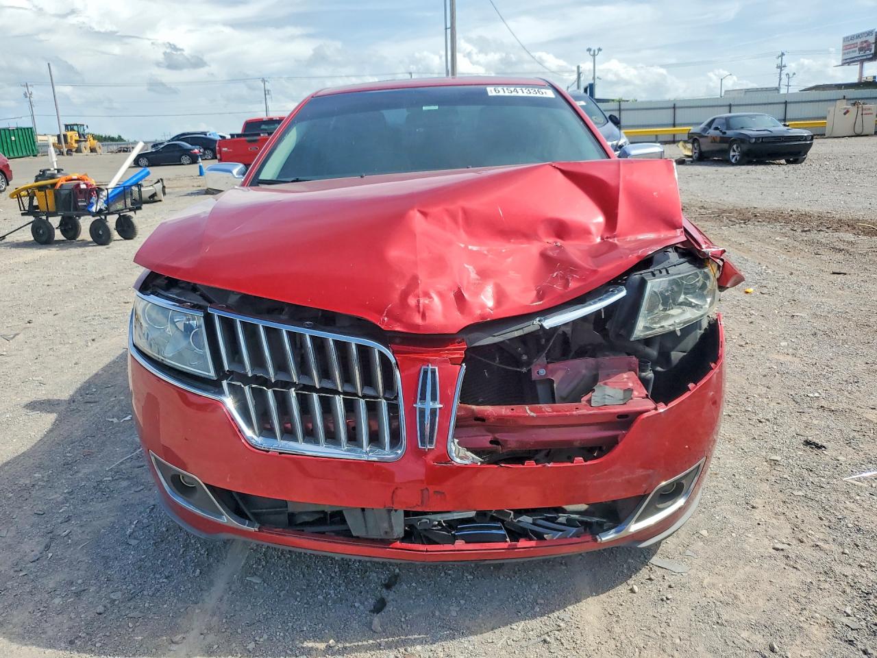 2010 Lincoln Mkz Red vin: 3LNHL2GC5AR643091