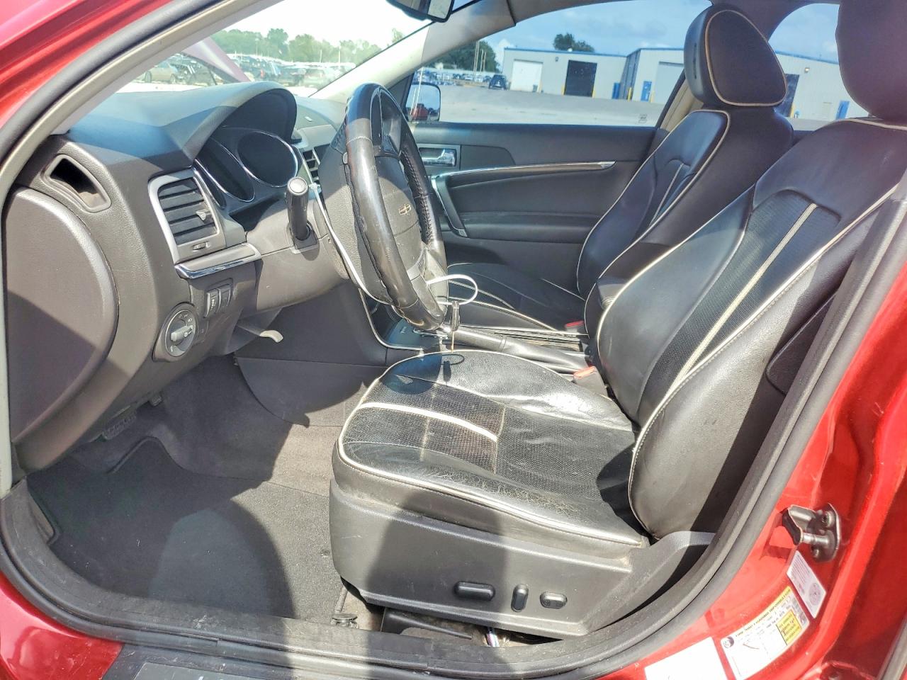 2010 Lincoln Mkz Red vin: 3LNHL2GC5AR643091