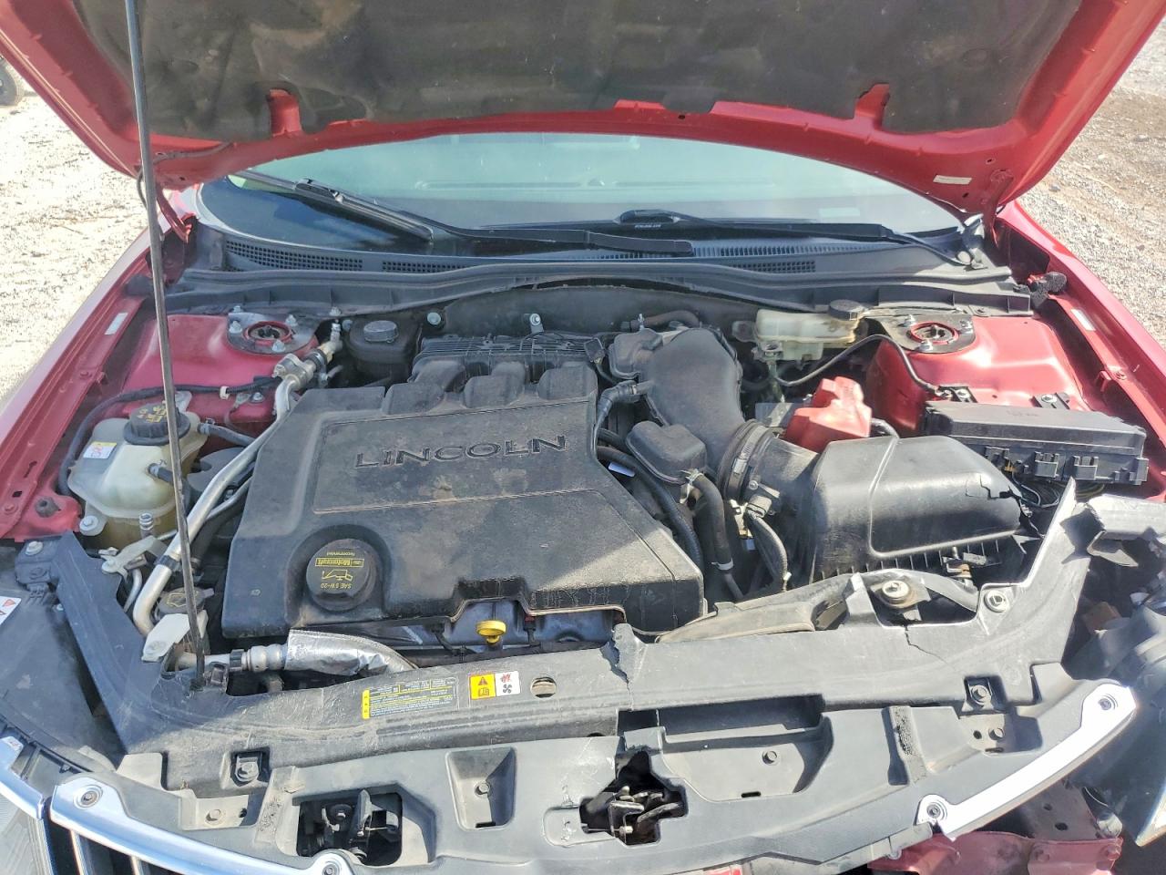 2010 Lincoln Mkz Red vin: 3LNHL2GC5AR643091