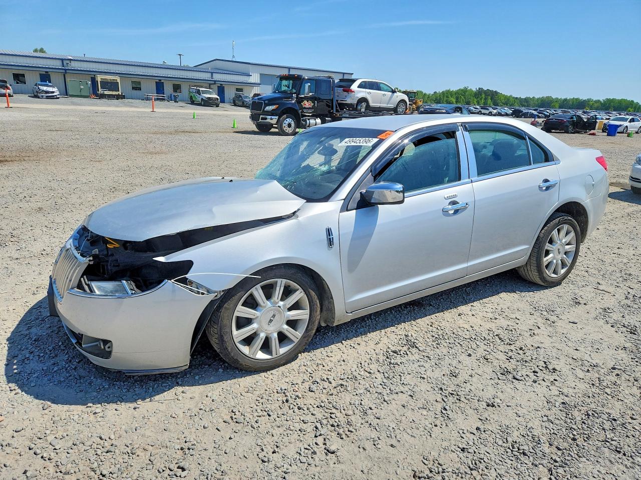 2010 Lincoln Mkz Silver vin: 3LNHL2GC5AR657329