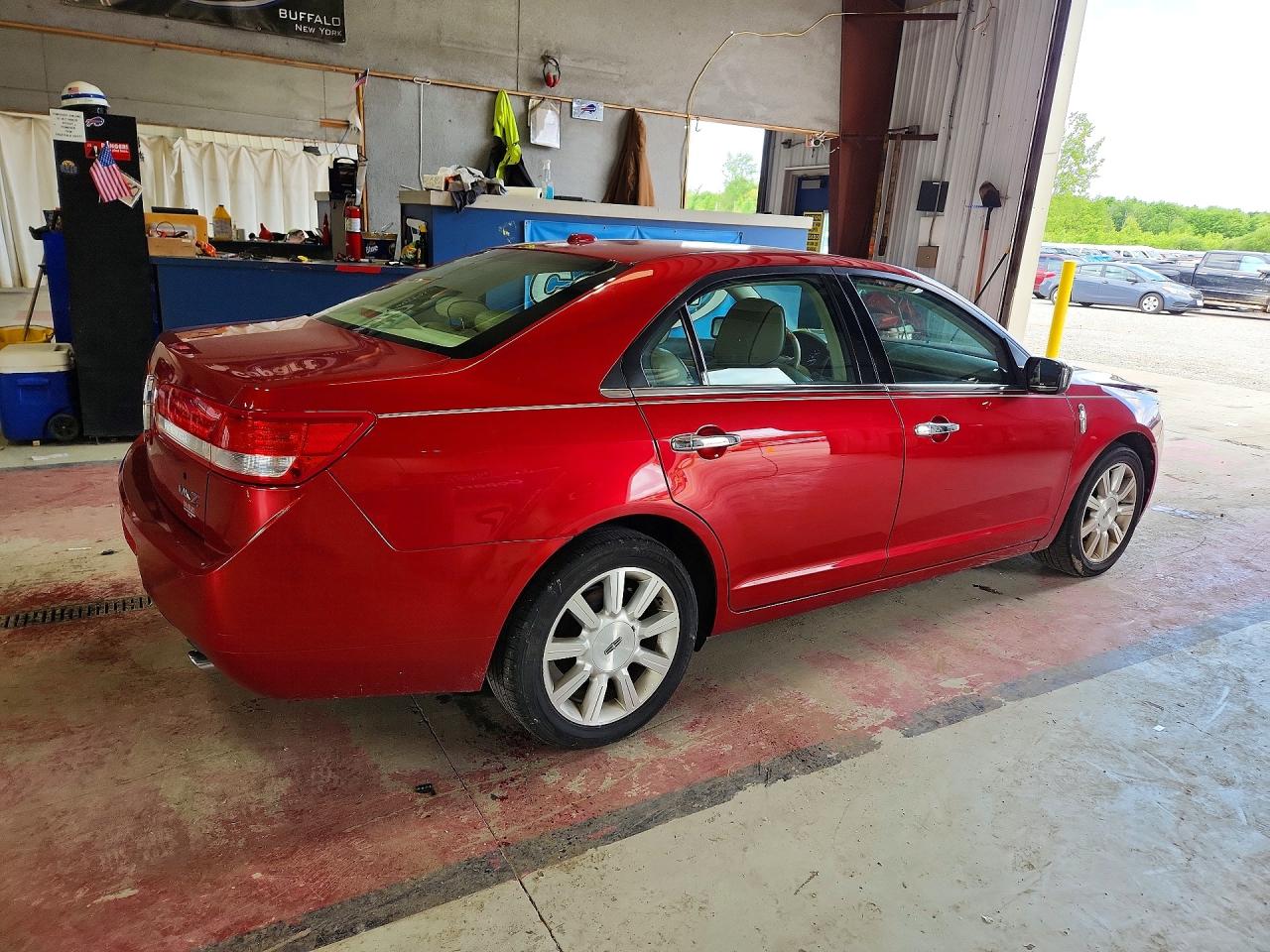 2010 Lincoln Mkz Red vin: 3LNHL2GC5AR755003
