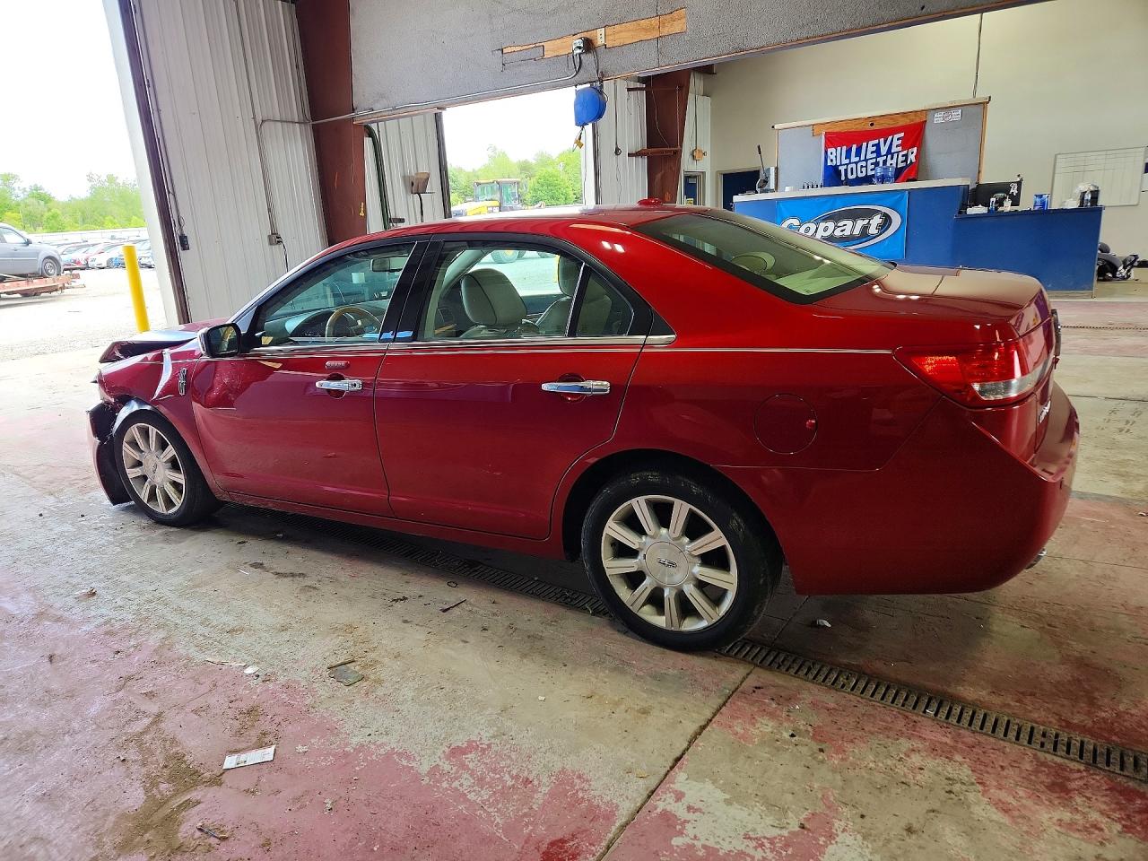 2010 Lincoln Mkz Red vin: 3LNHL2GC5AR755003
