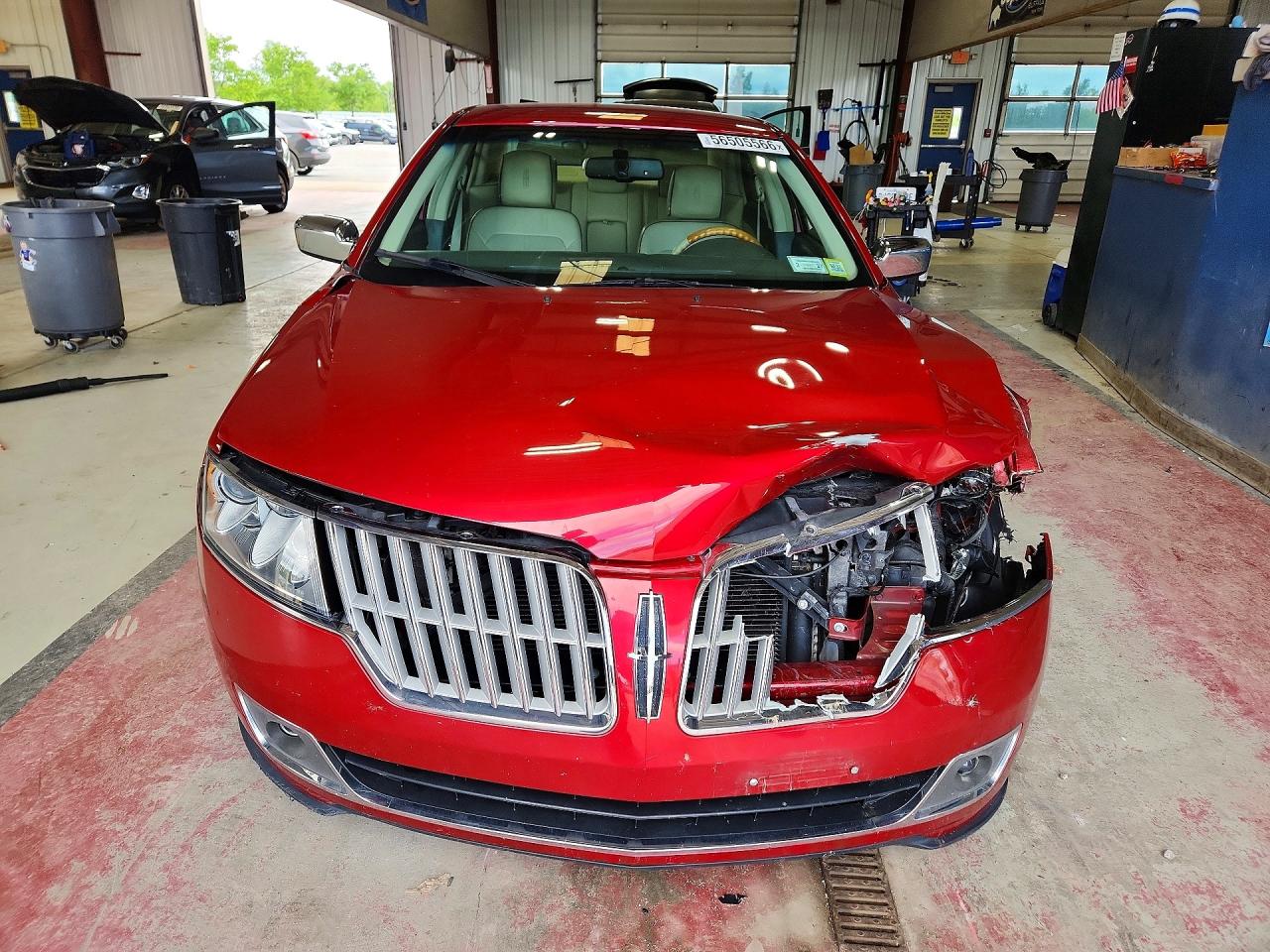 2010 Lincoln Mkz Red vin: 3LNHL2GC5AR755003
