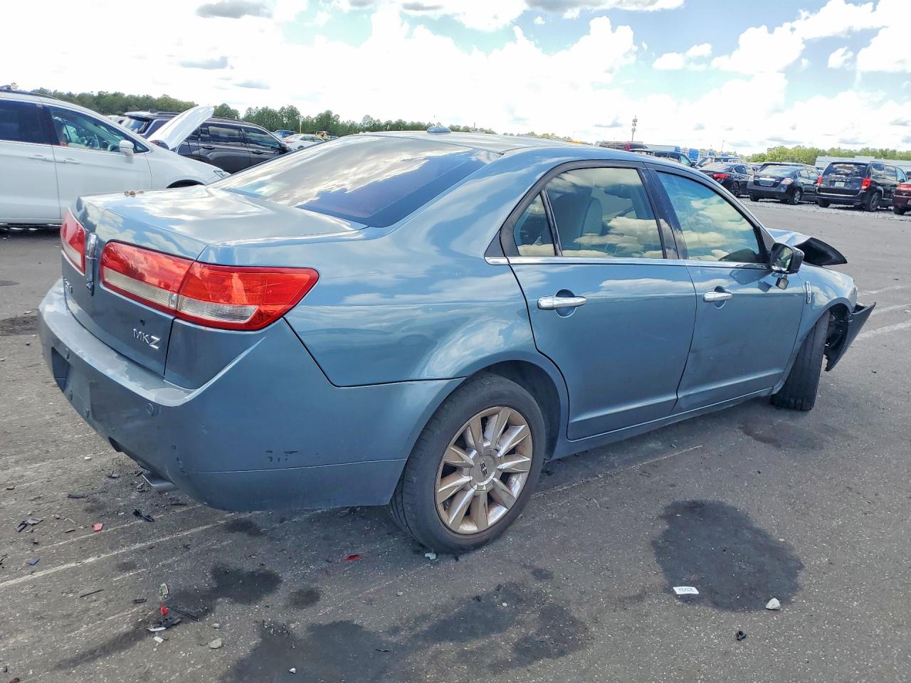 2011 Lincoln Mkz Teal vin: 3LNHL2GC5BR751891