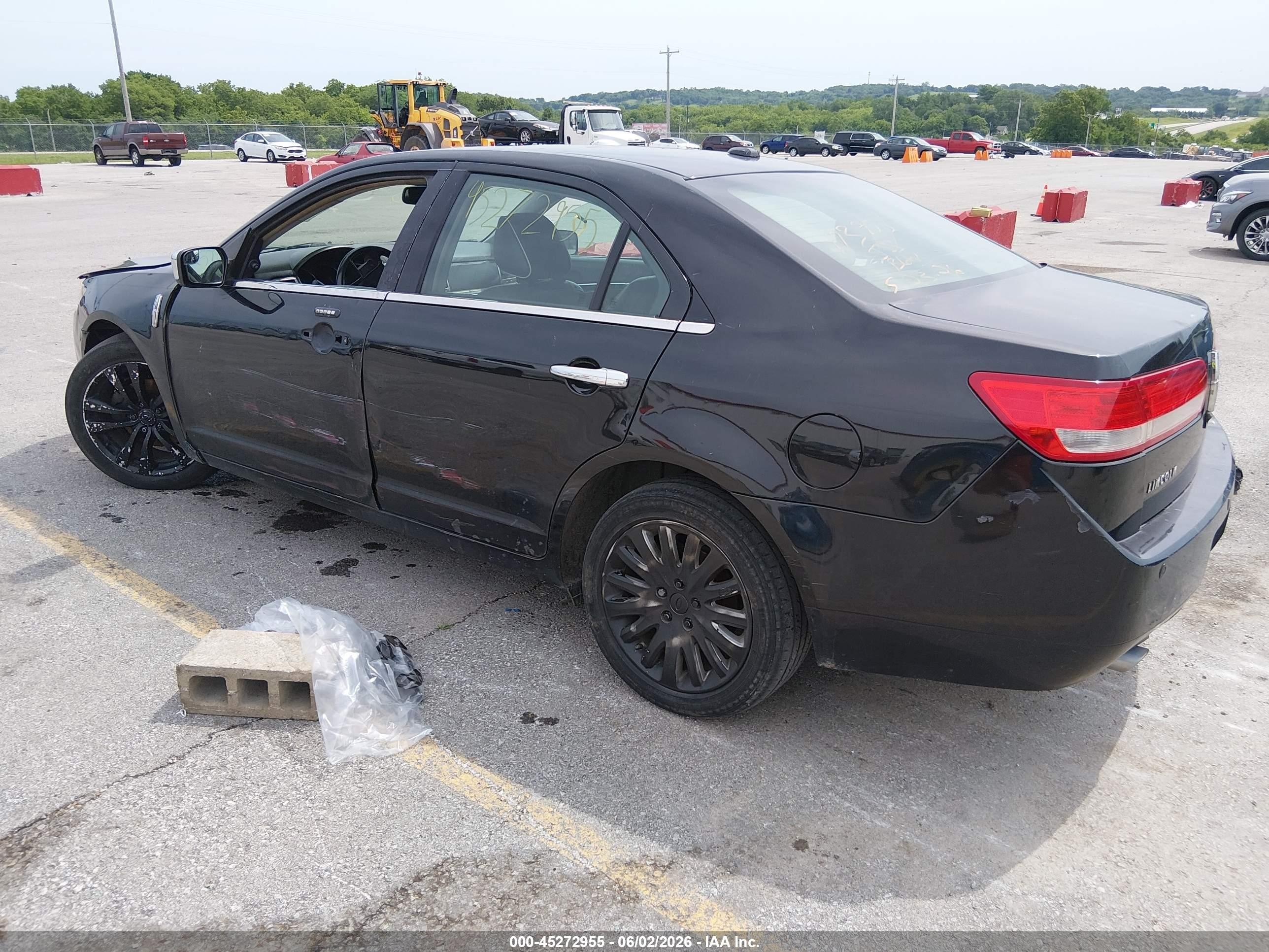 2011 Lincoln Mkz   Черный vin: 3LNHL2GC5BR761157