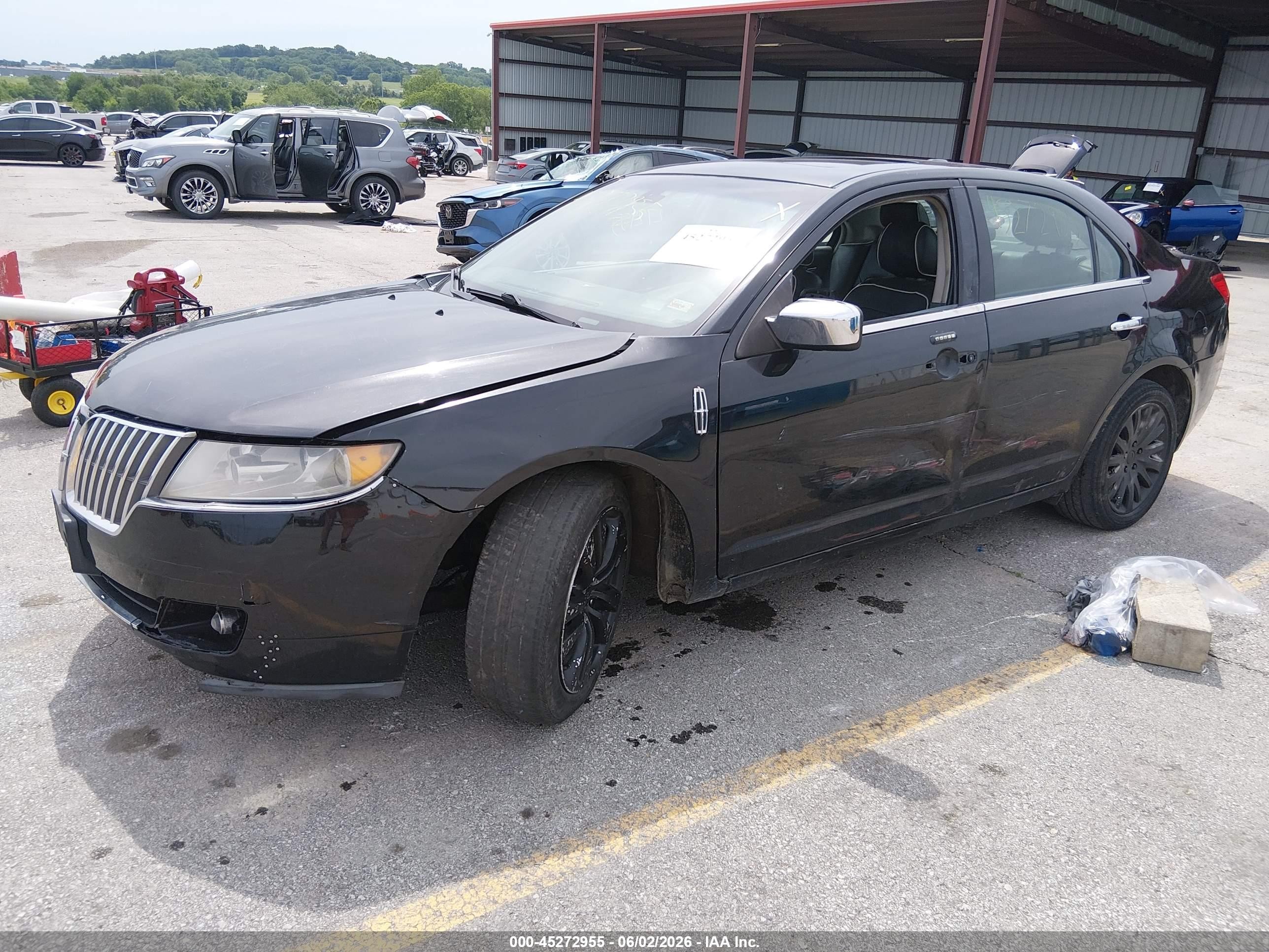 2011 Lincoln Mkz   Черный vin: 3LNHL2GC5BR761157