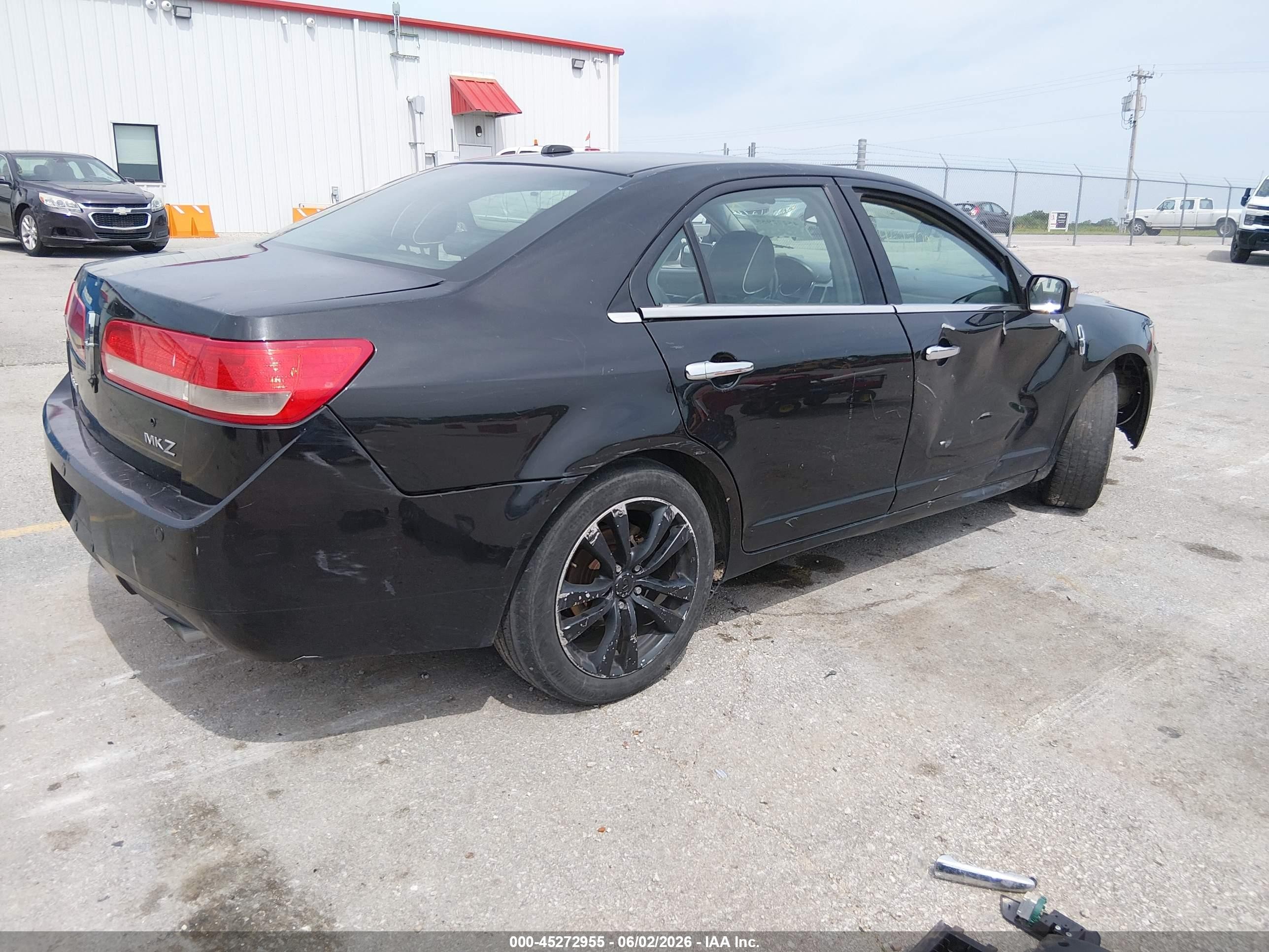 2011 Lincoln Mkz   Черный vin: 3LNHL2GC5BR761157