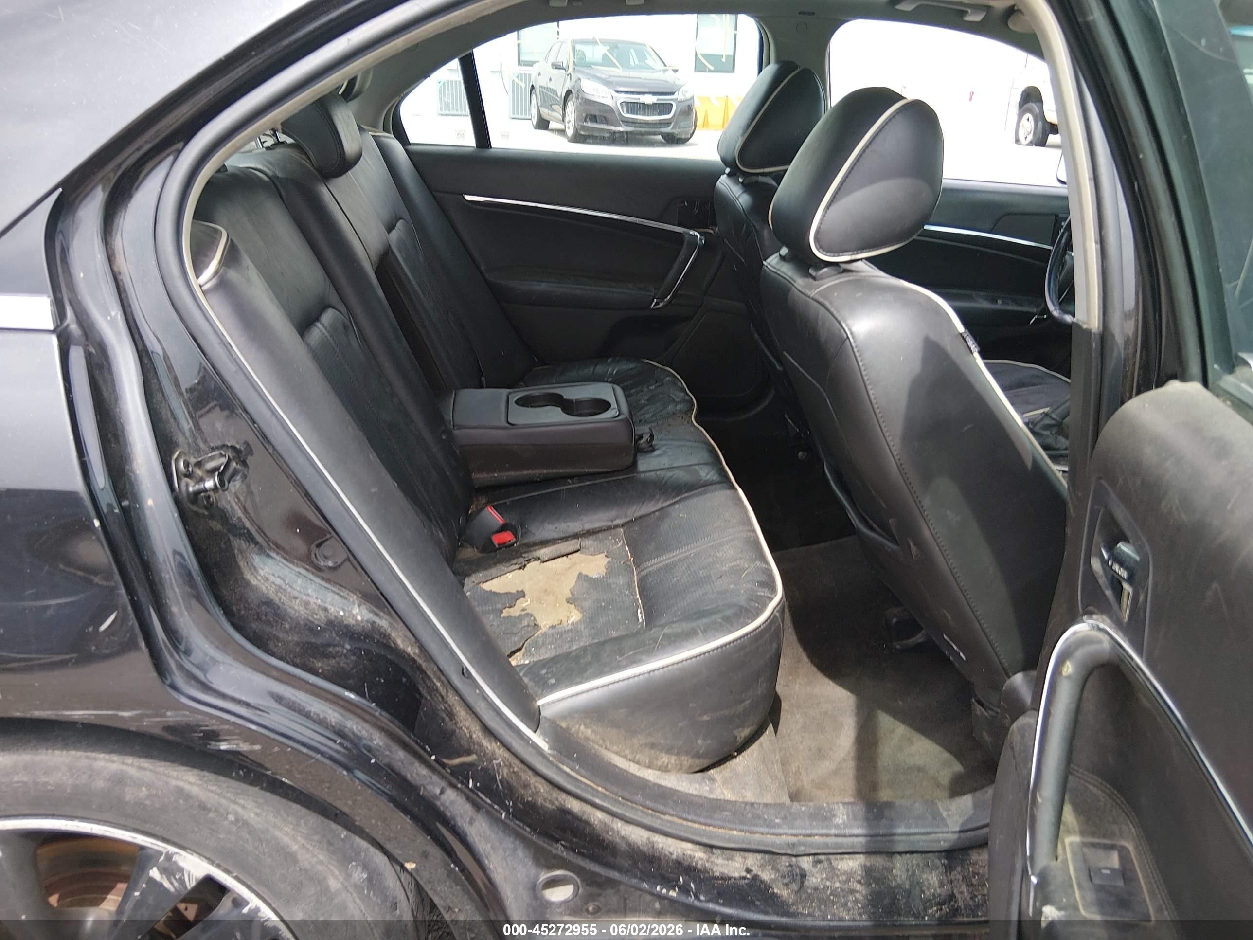 2011 Lincoln Mkz   Черный vin: 3LNHL2GC5BR761157