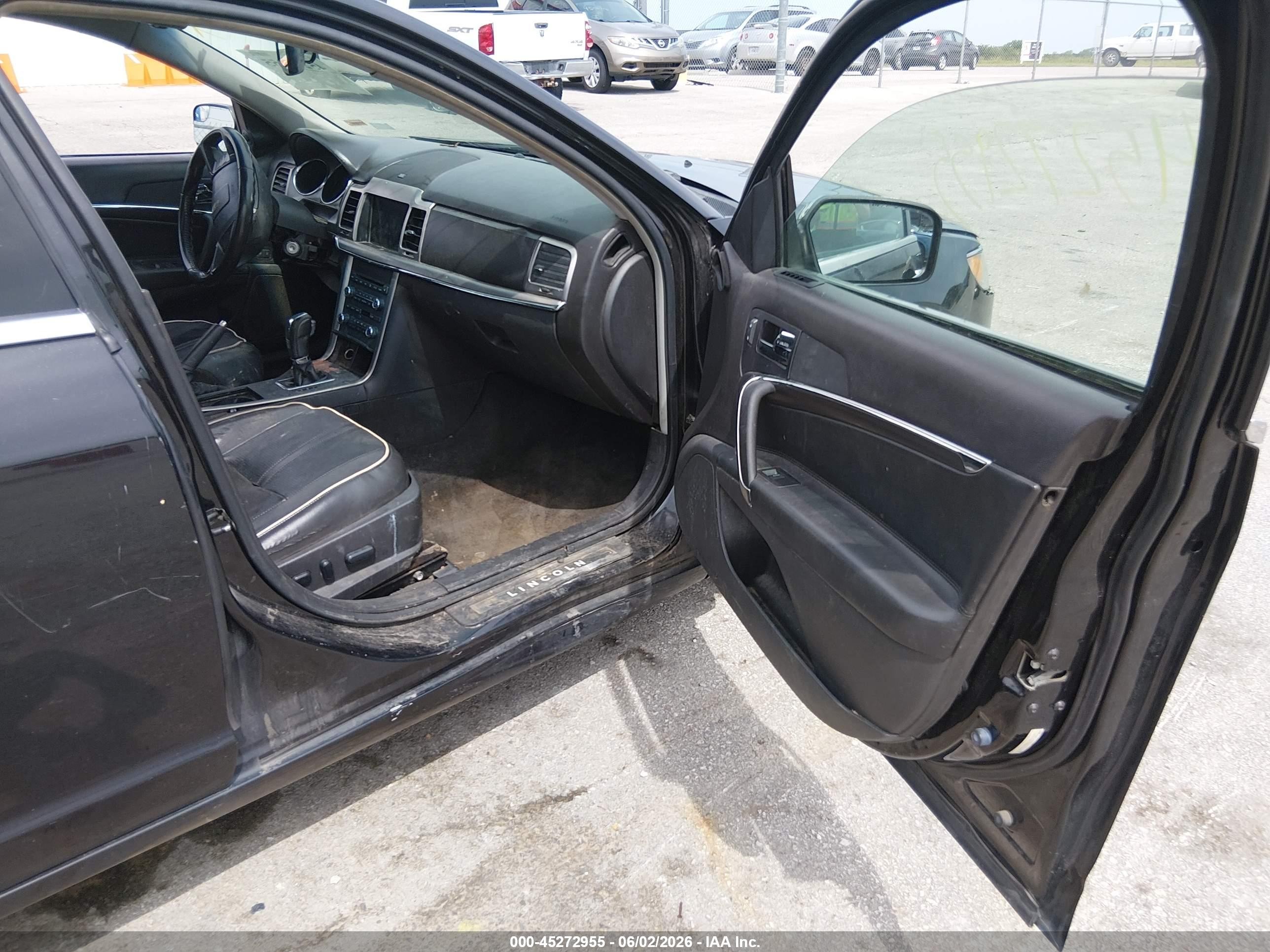 2011 Lincoln Mkz   Черный vin: 3LNHL2GC5BR761157