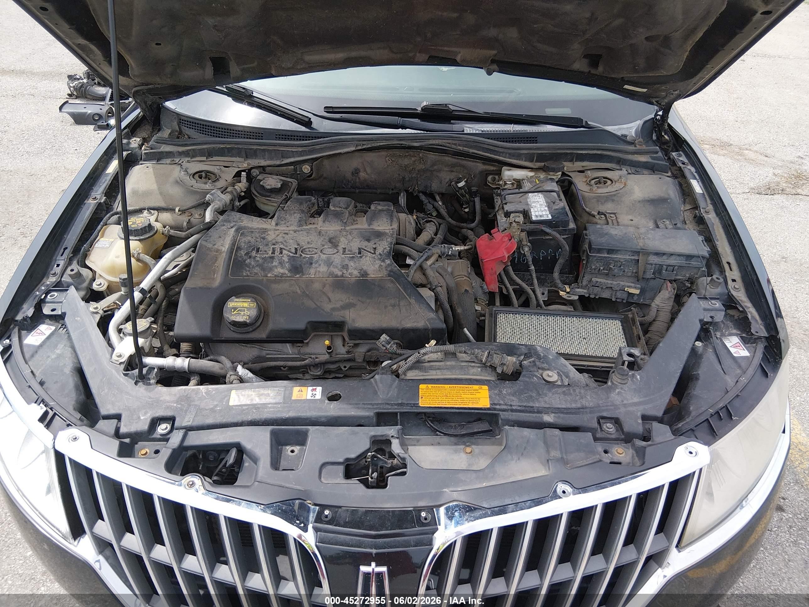 2011 Lincoln Mkz   Черный vin: 3LNHL2GC5BR761157